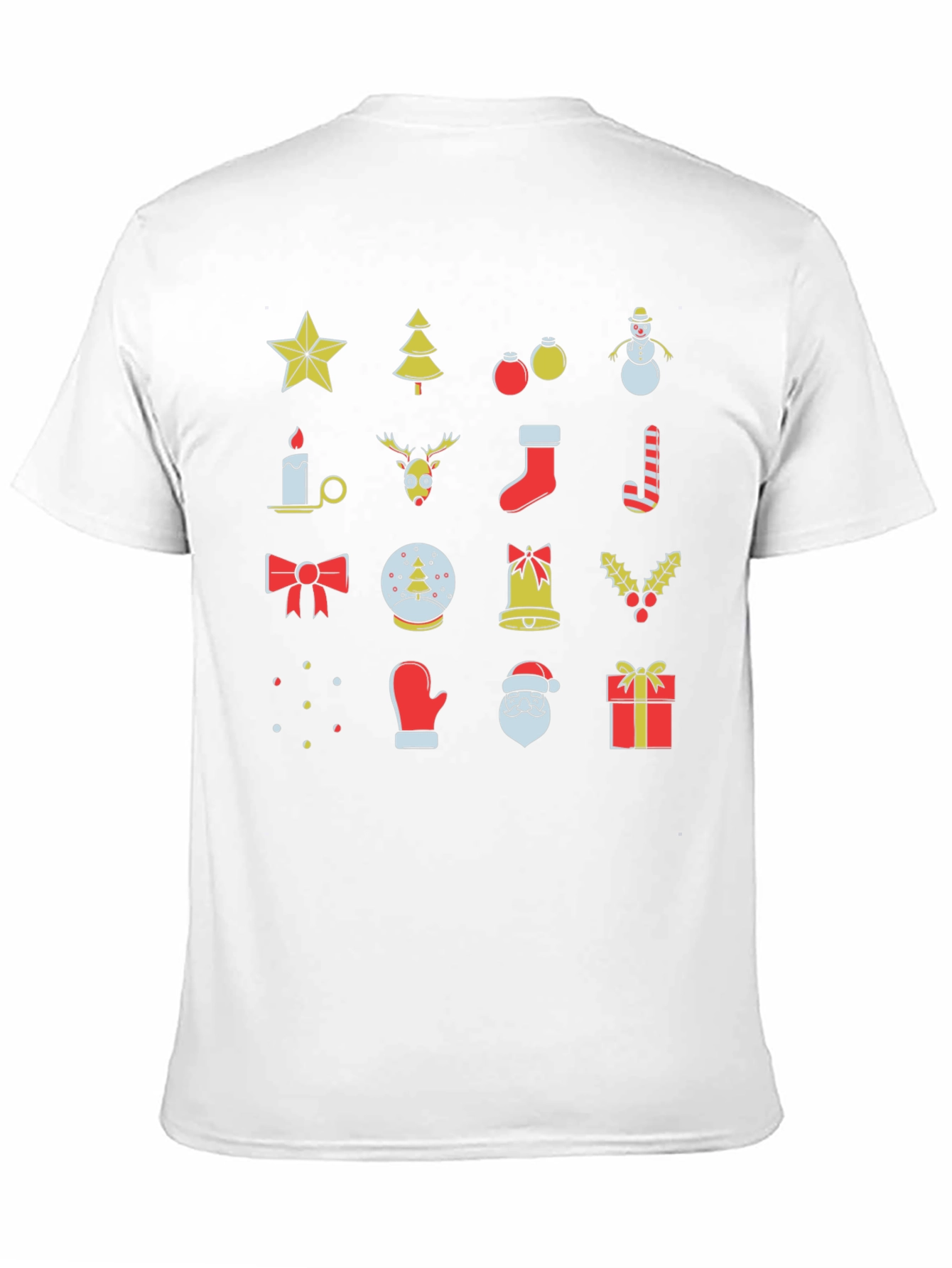 Festive Christmas Icon T-Shirt - Holiday Cheer