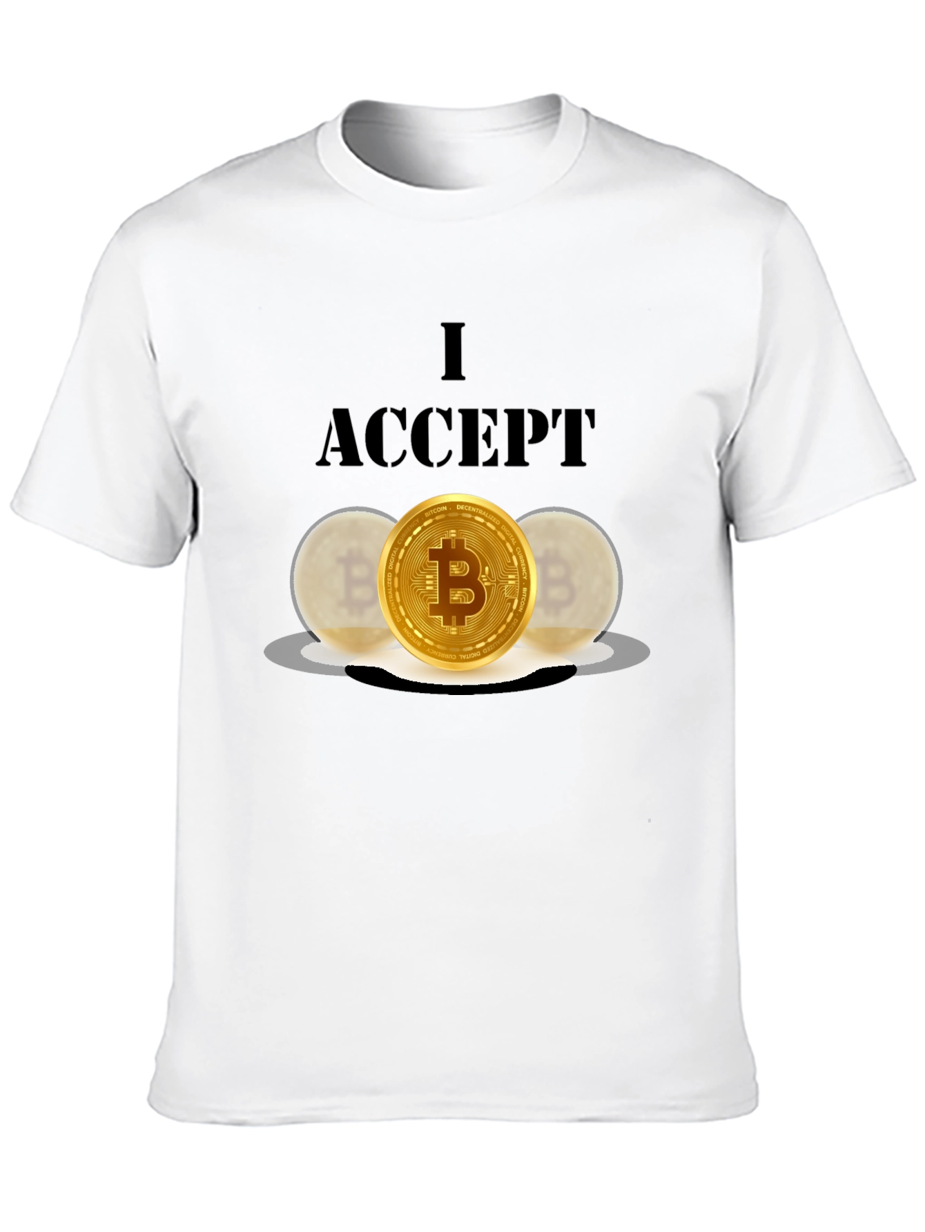 Bitcoin Accepted Graphic Tee