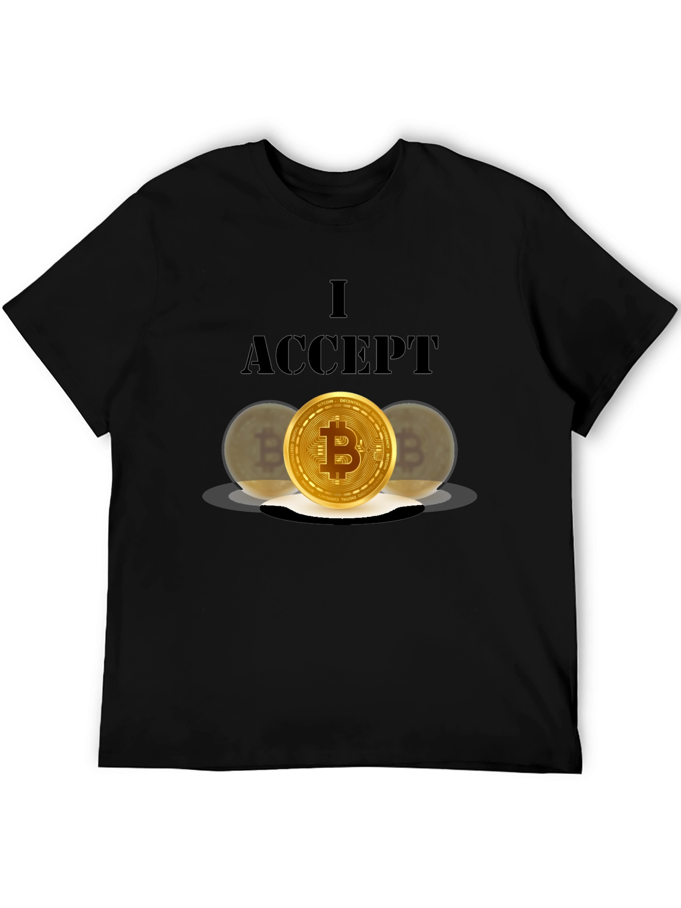 Bitcoin Accepted Graphic Tee