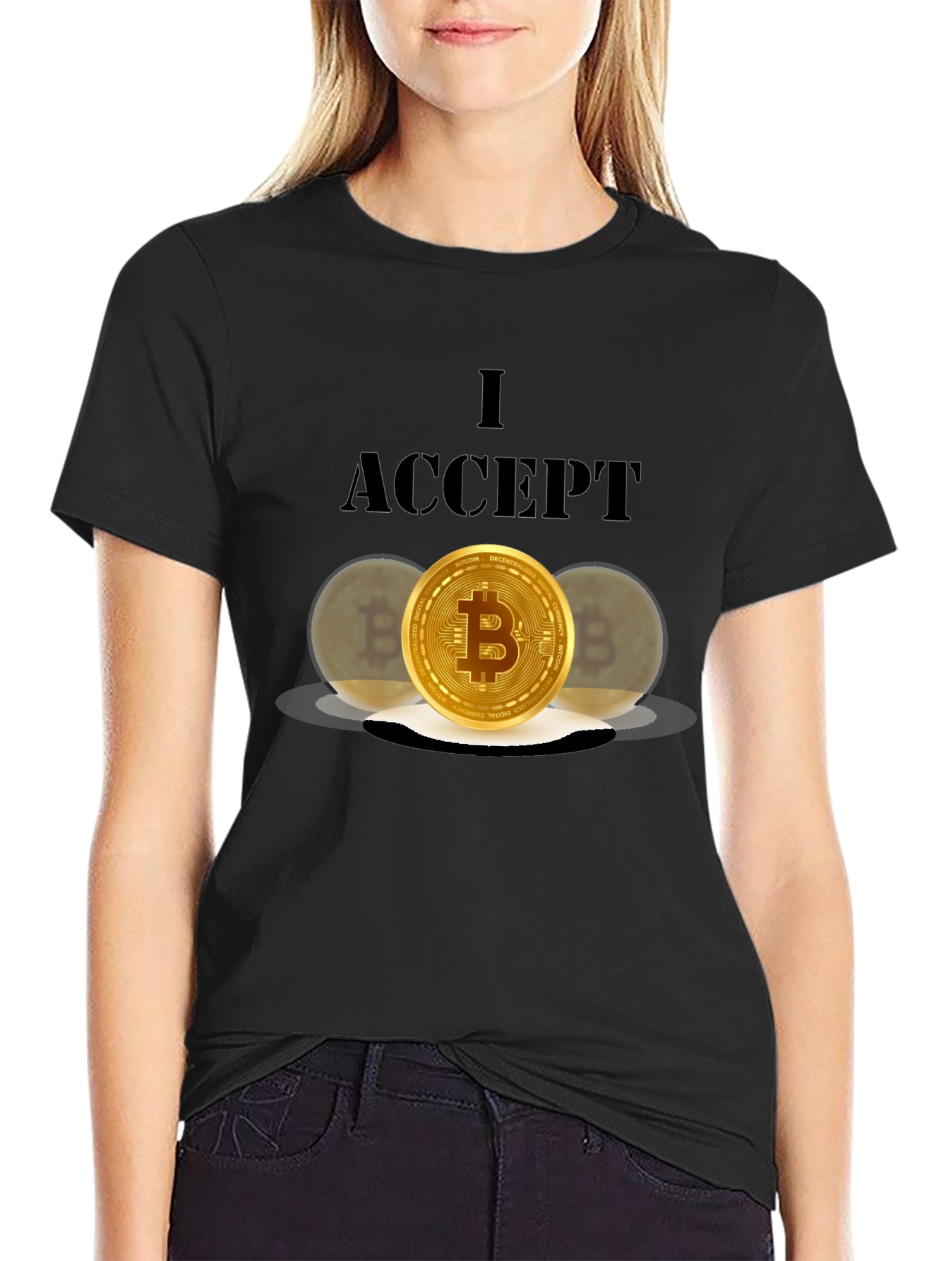 Bitcoin Accepted Graphic Tee