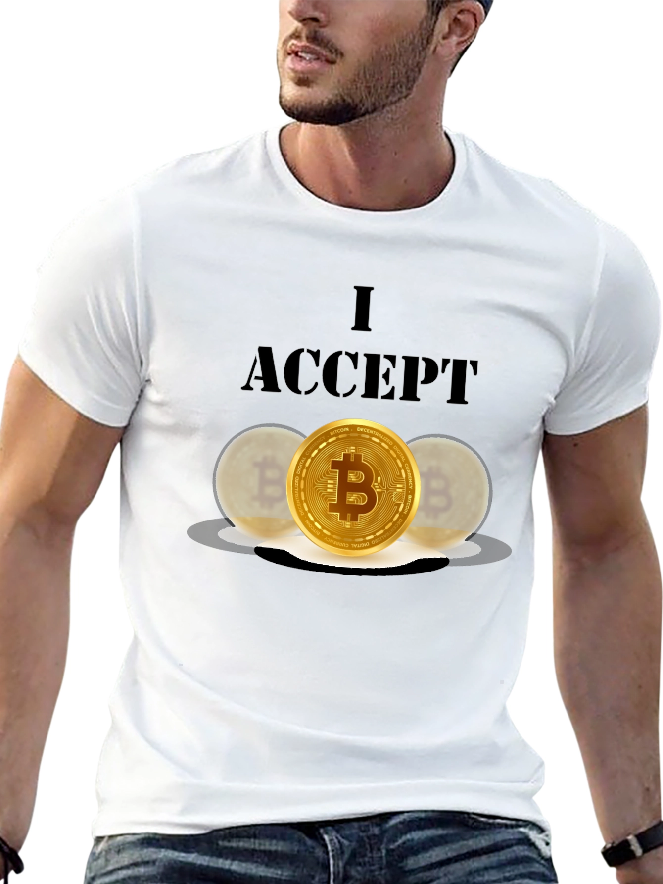 Bitcoin Accepted Graphic Tee