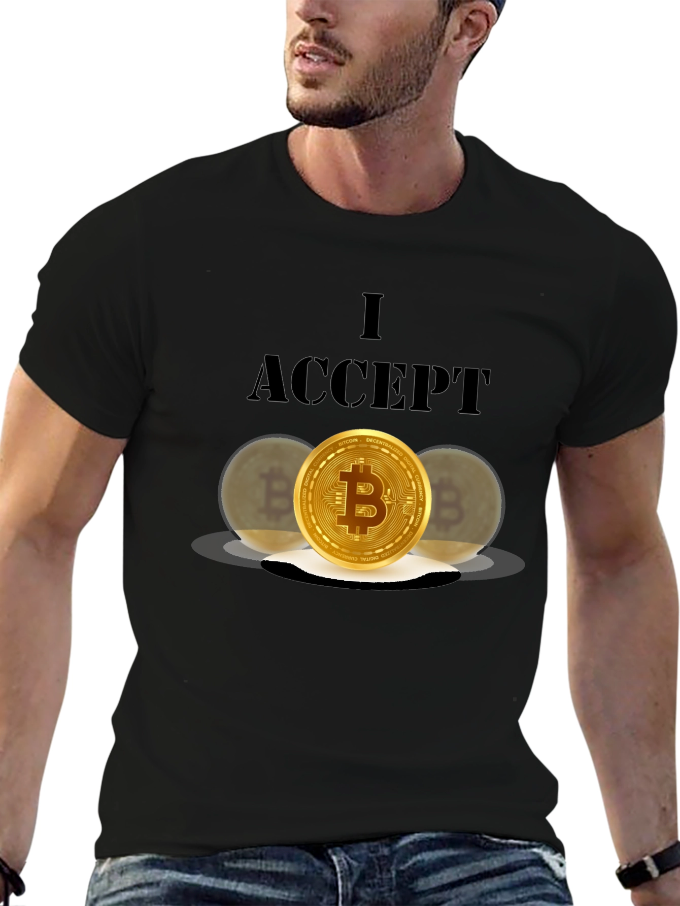 Bitcoin Accepted Graphic Tee