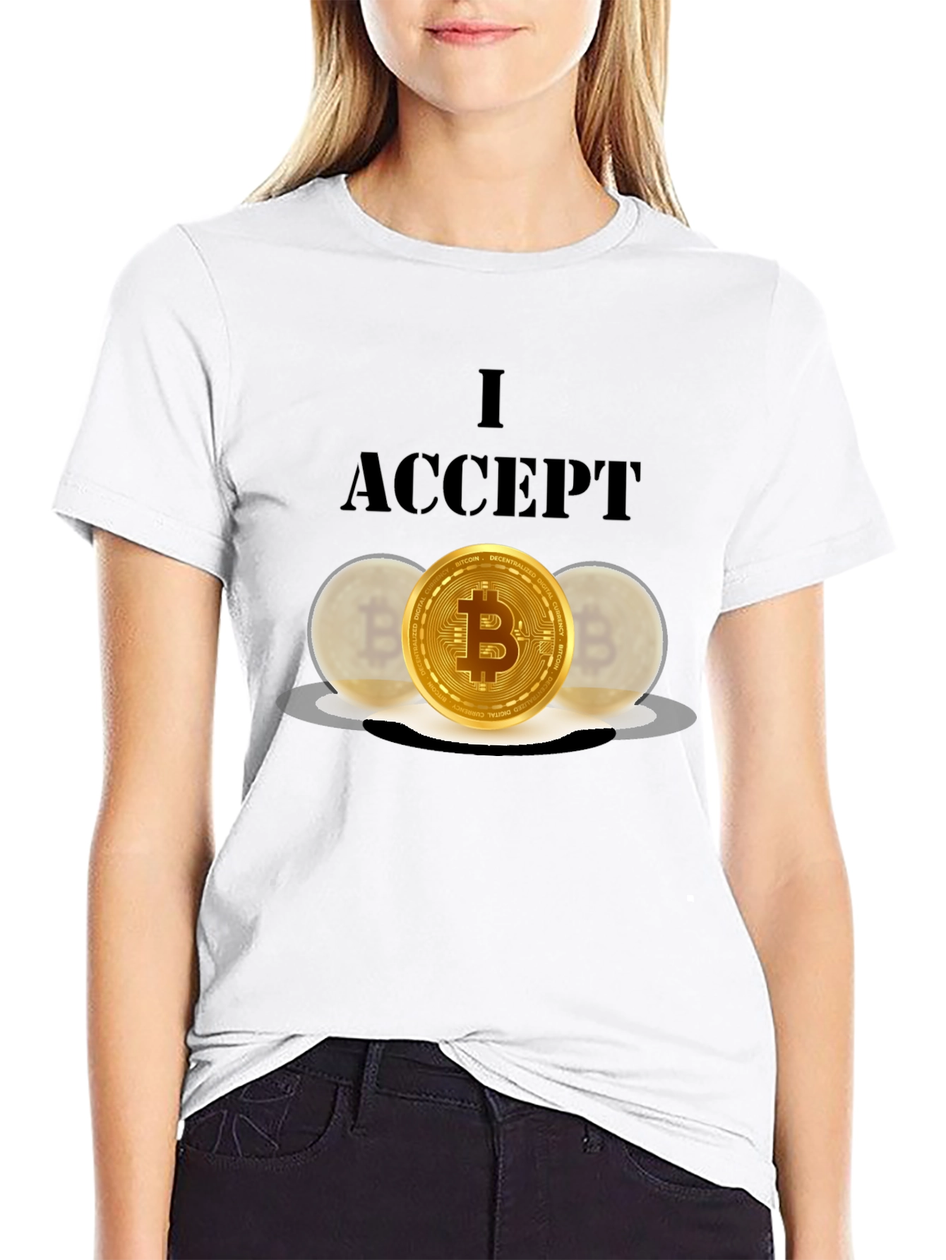 Bitcoin Accepted Graphic Tee
