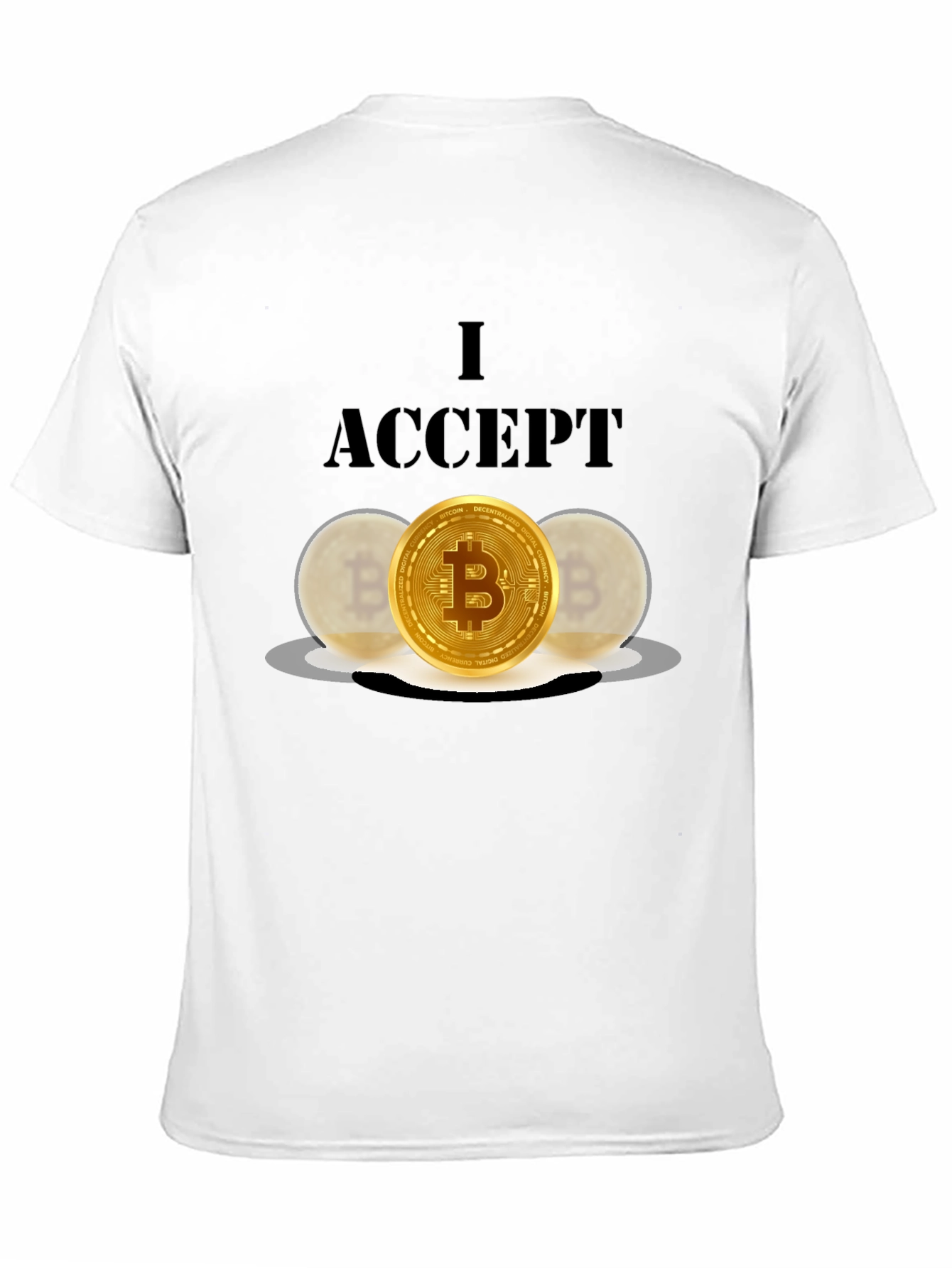 Bitcoin Accepted Graphic Tee