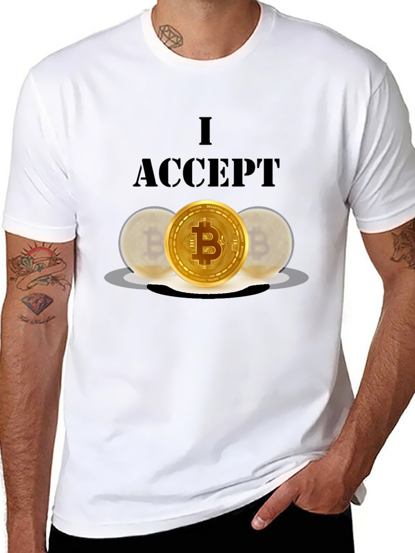 Bitcoin Accepted Graphic Tee