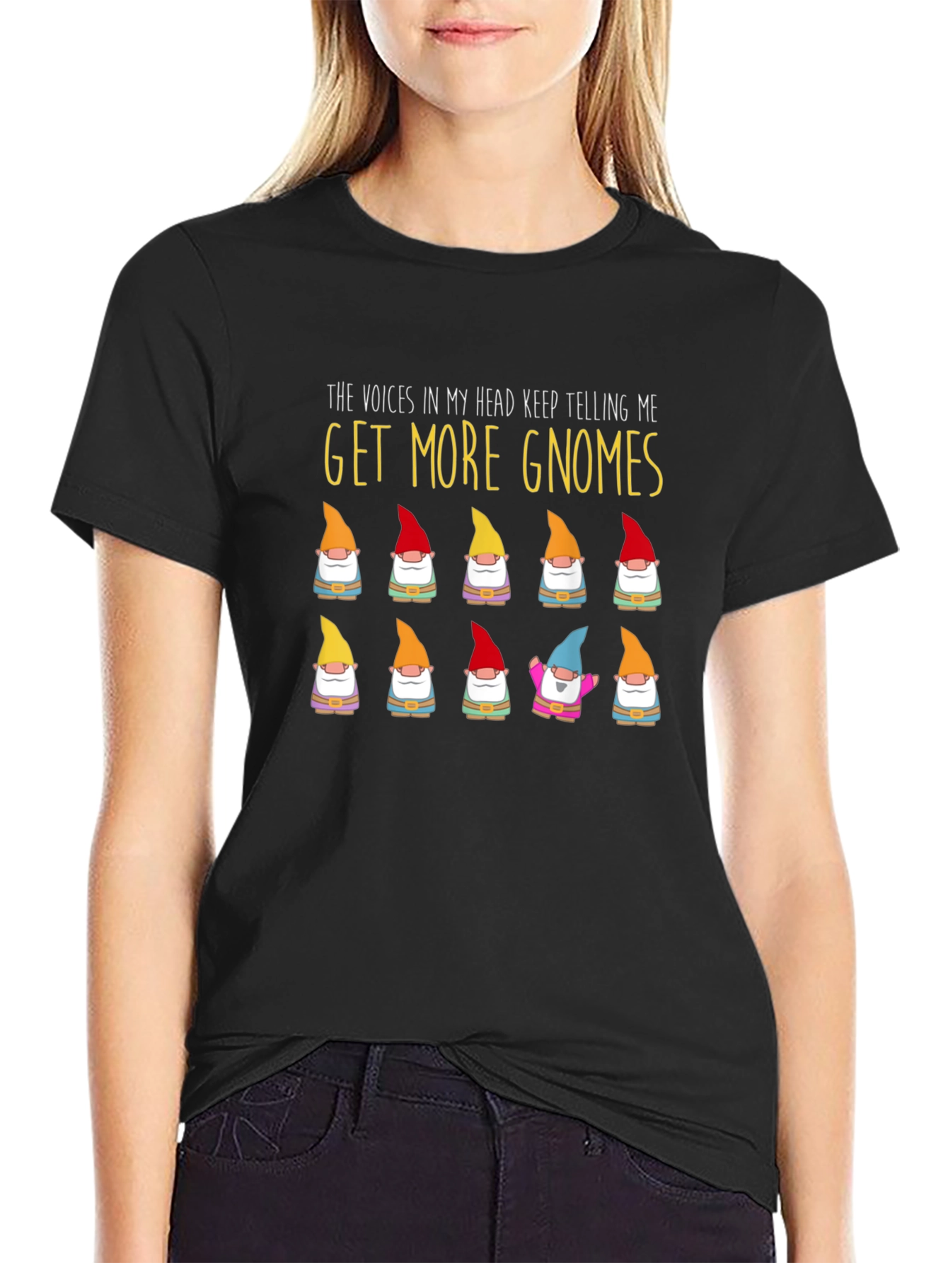 Get More Gnomes Funny Graphic T-Shirt