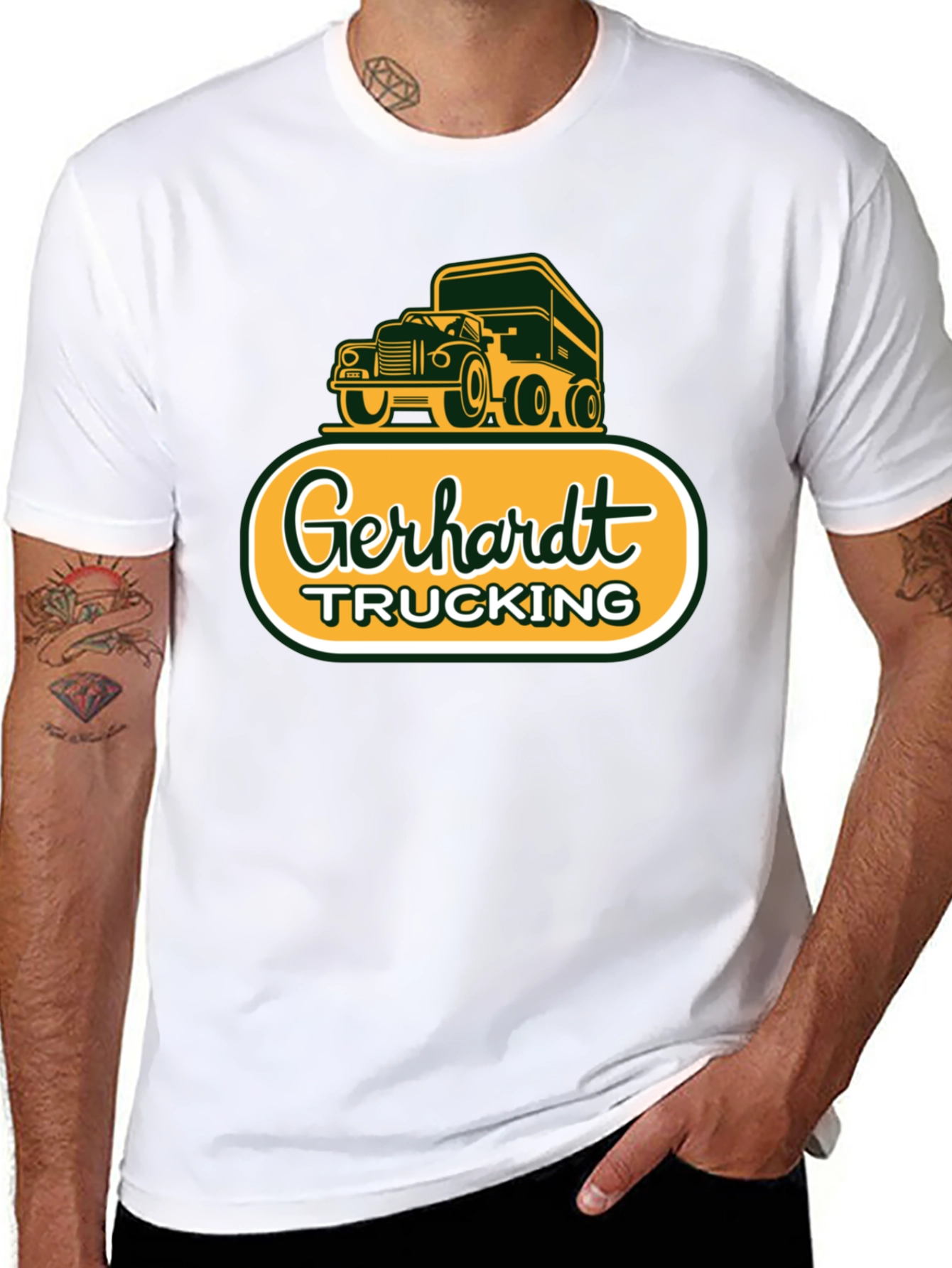 Gerhardt Trucking Black T-Shirt
