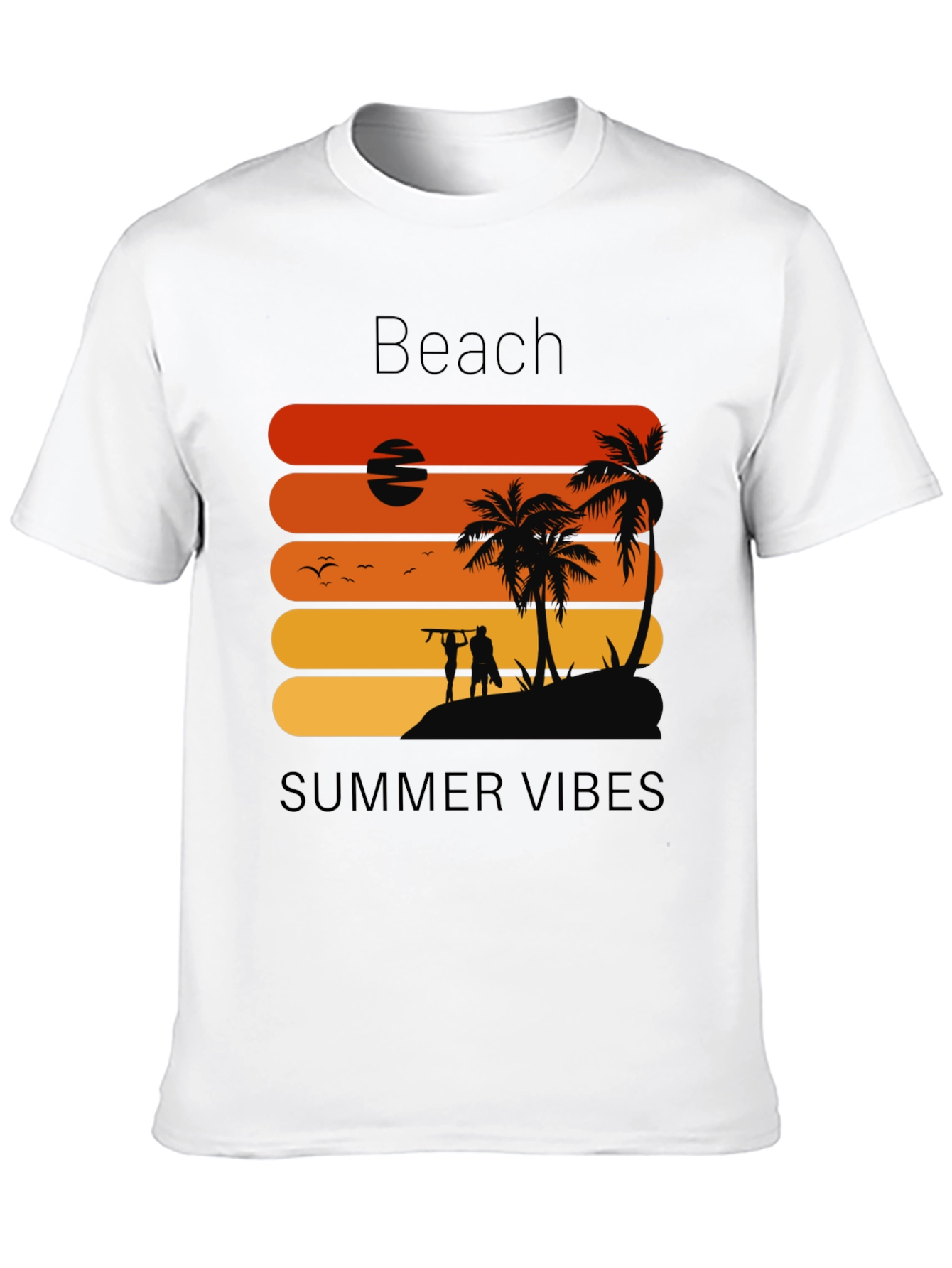 Beach Summer Vibes Graphic Tee