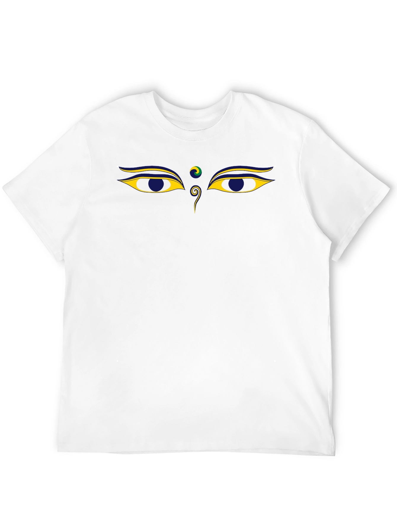 Buddha Eyes Graphic Tee - Black T-Shirt