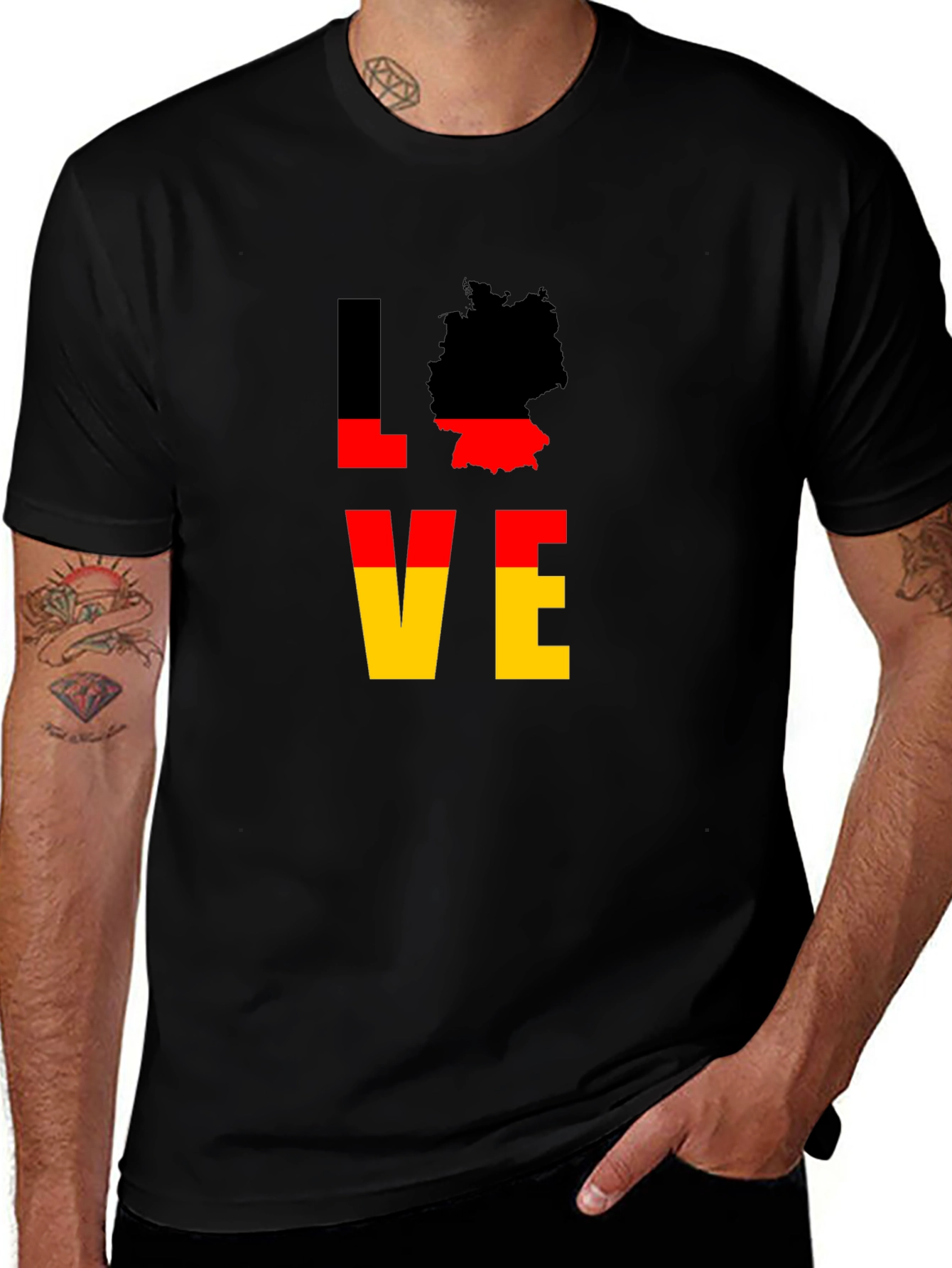 Germany Love Graphic T-Shirt