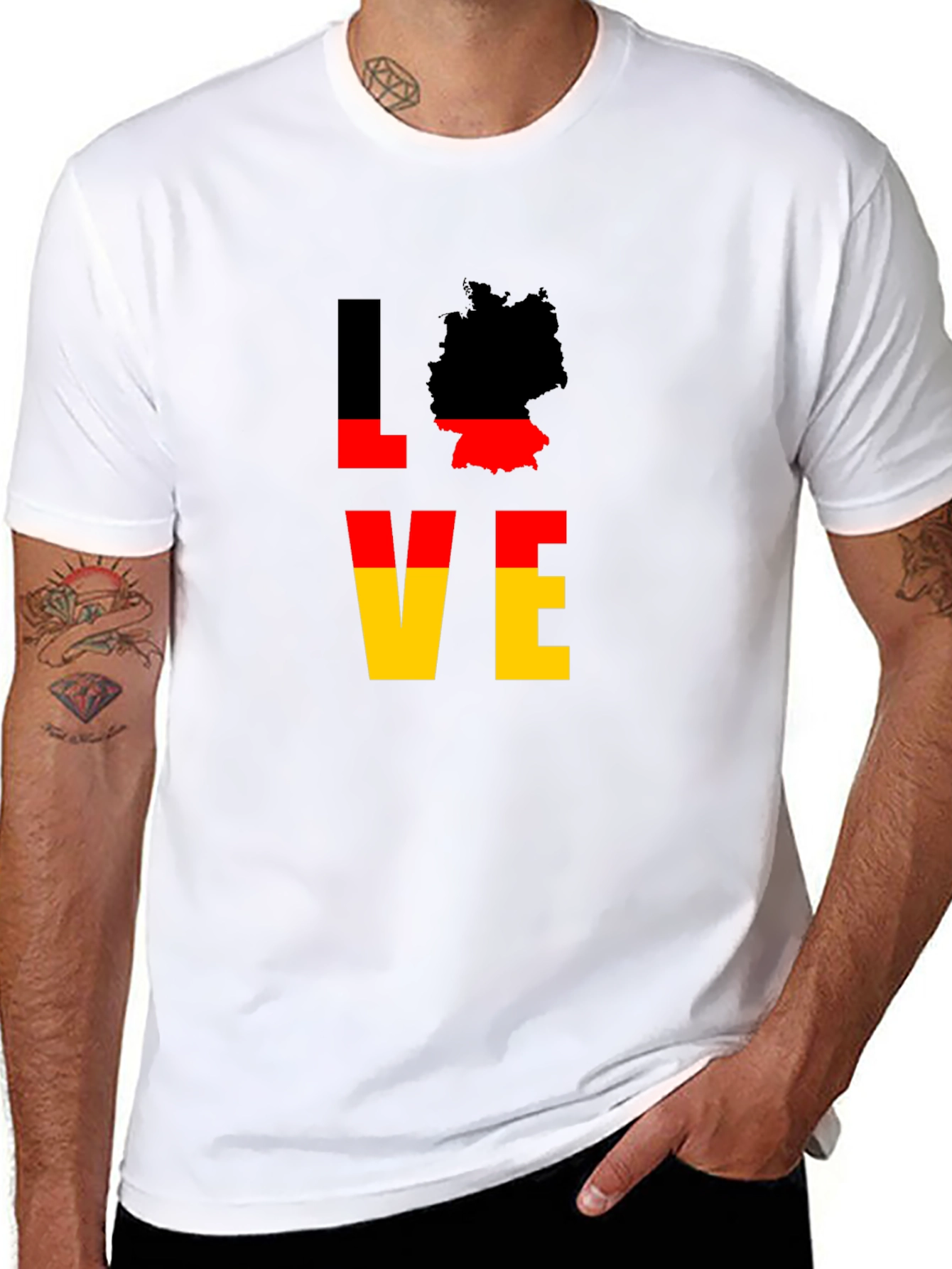 Germany Love Graphic T-Shirt