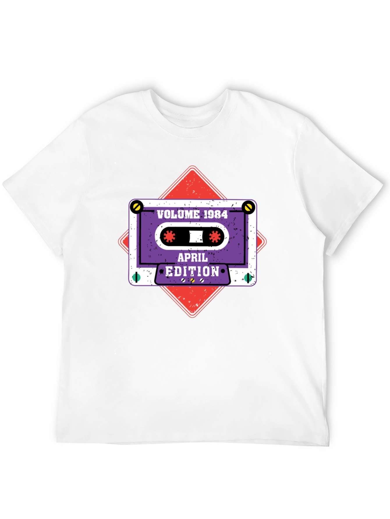 Volume 1984 April Edition Cassette T-Shirt