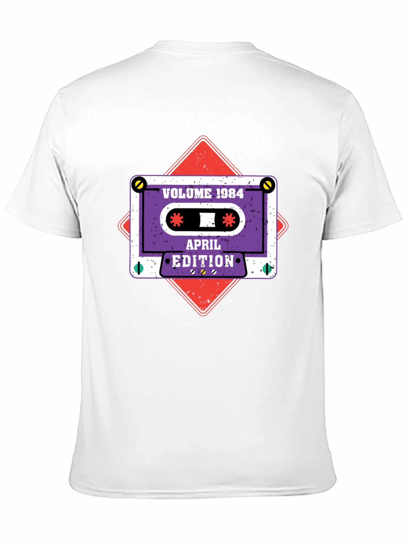 Volume 1984 April Edition Cassette T-Shirt