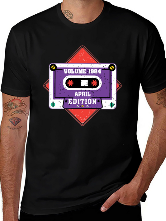 Volume 1984 April Edition Cassette T-Shirt
