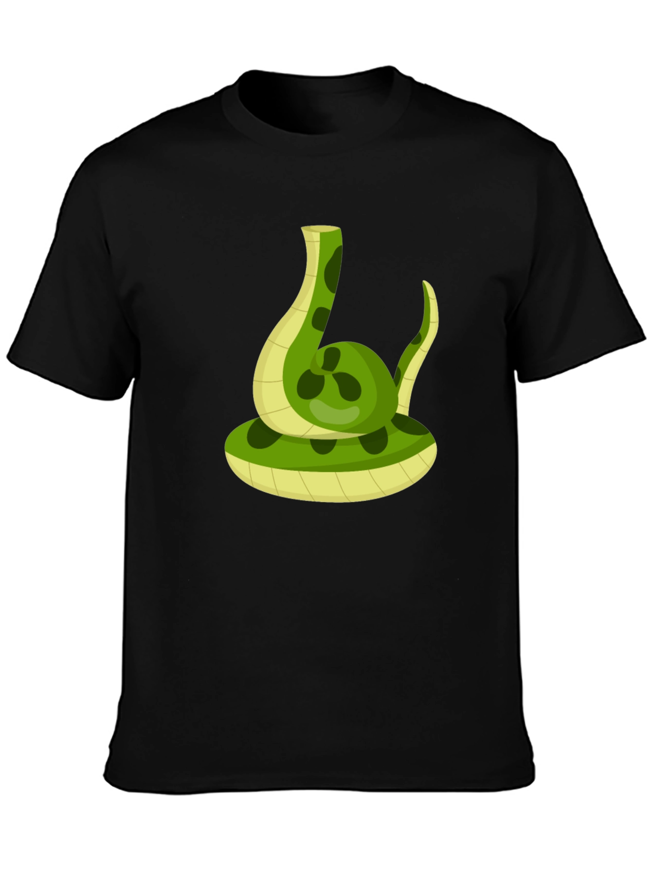 Snake Graphic Black T-Shirt