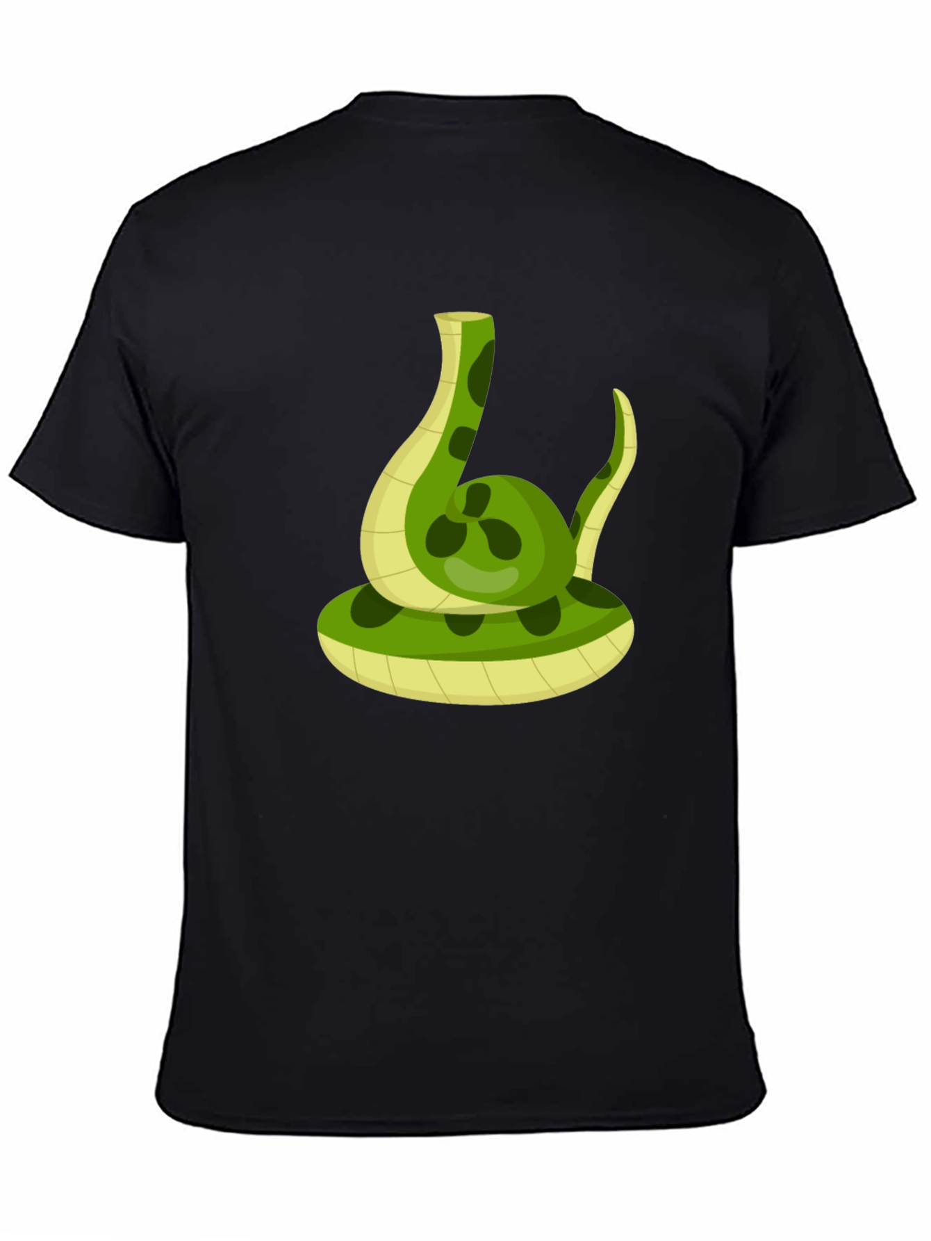 Snake Graphic Black T-Shirt