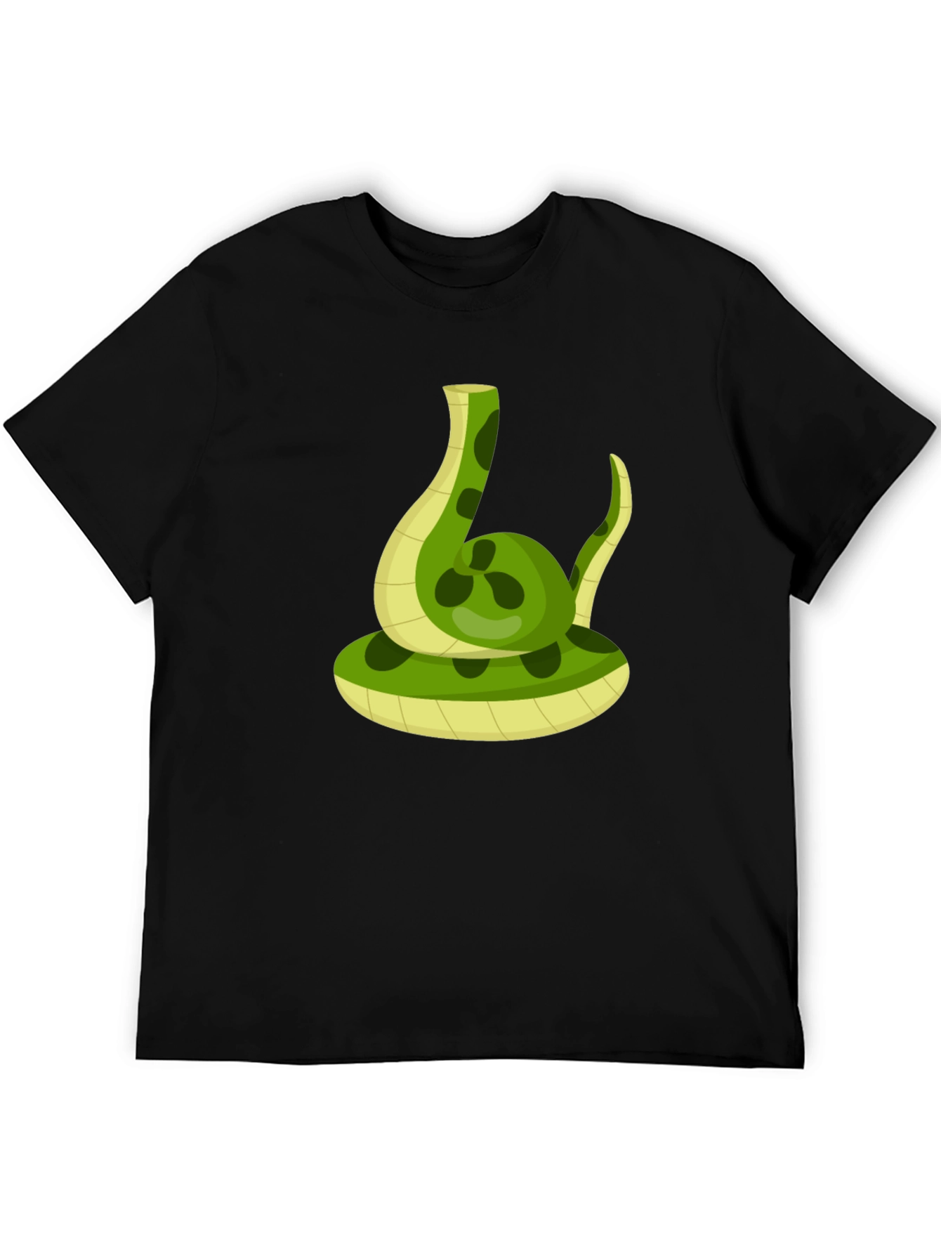 Snake Graphic Black T-Shirt