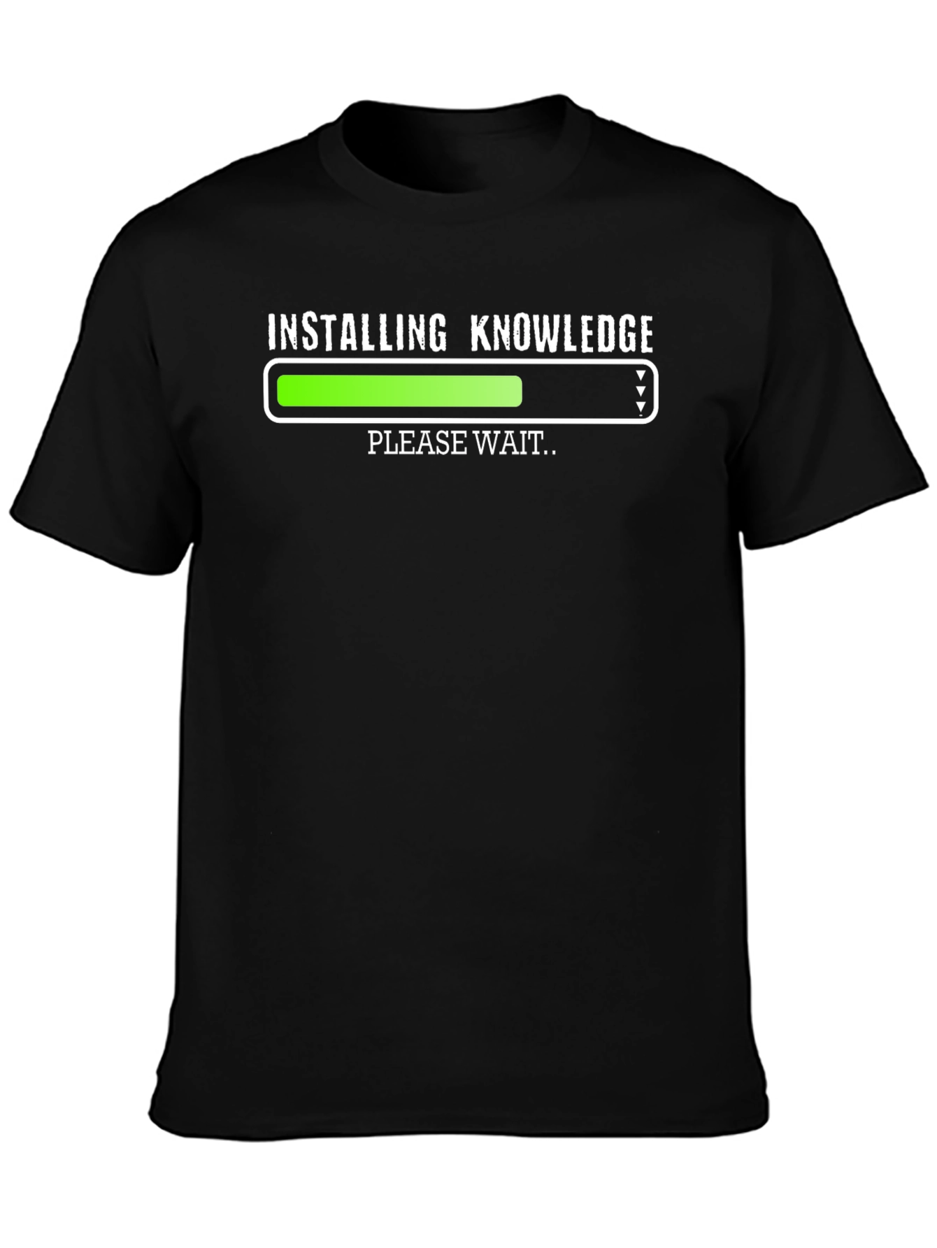 Installing Knowledge T-Shirt - Funny Geek Tee