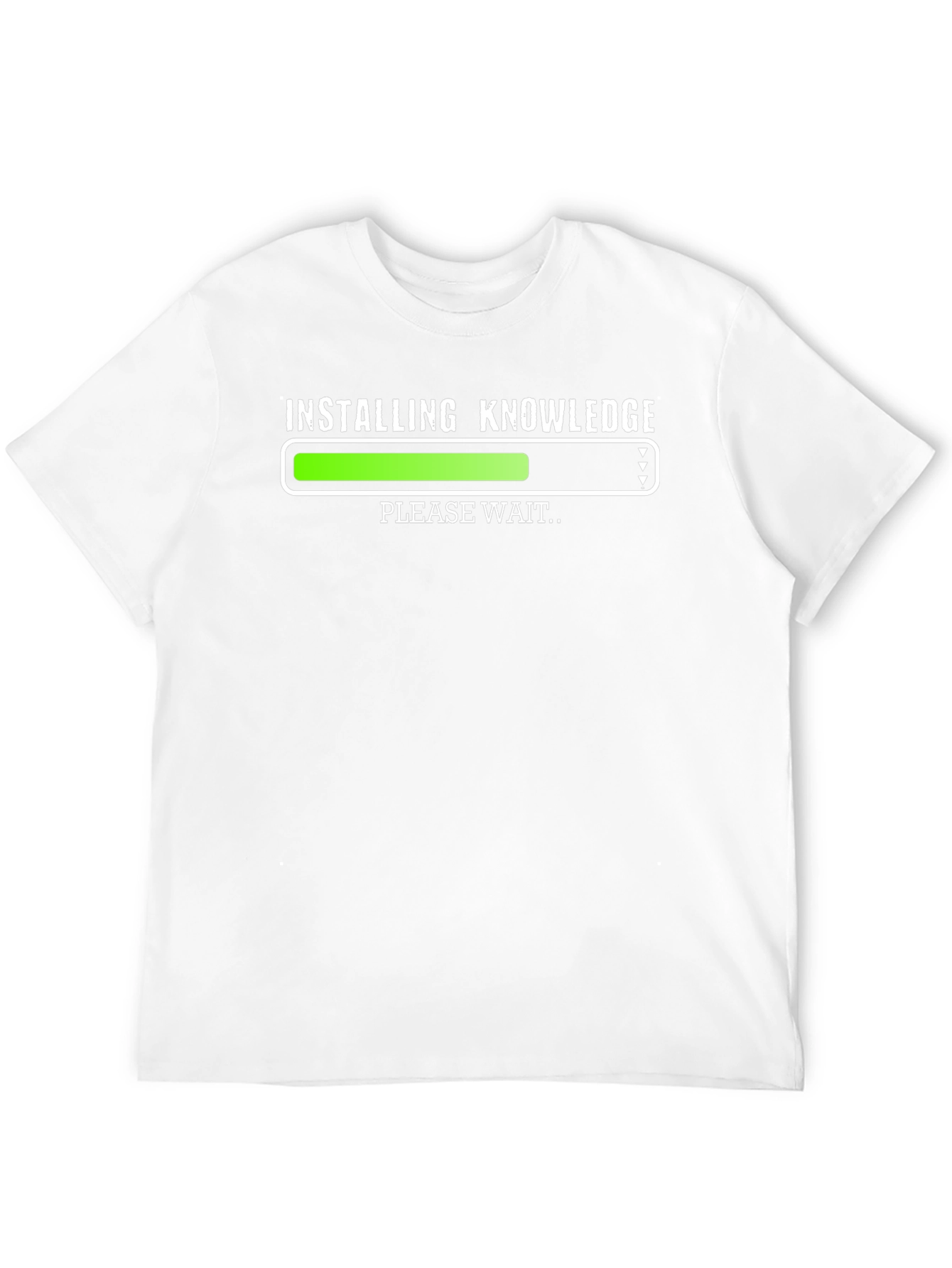 Installing Knowledge T-Shirt - Funny Geek Tee