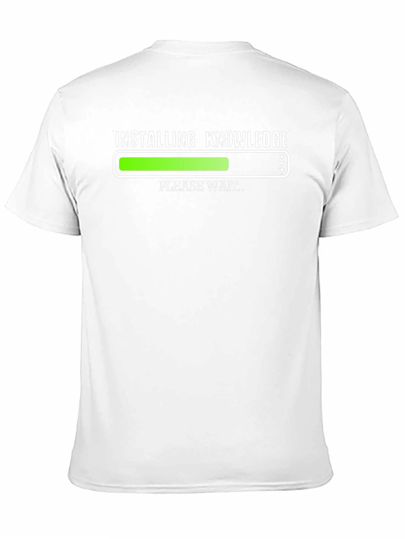 Installing Knowledge T-Shirt - Funny Geek Tee
