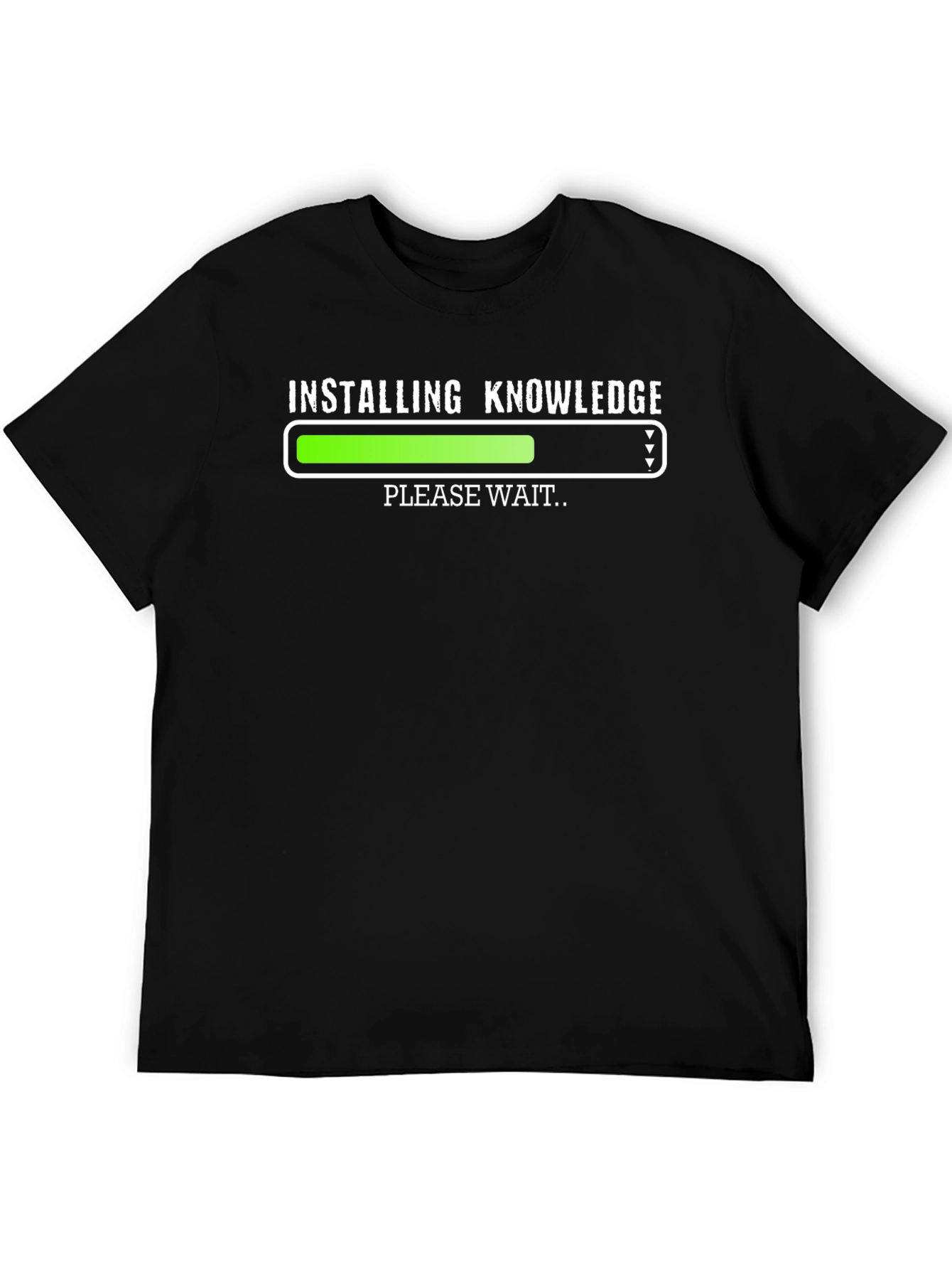 Installing Knowledge T-Shirt - Funny Geek Tee