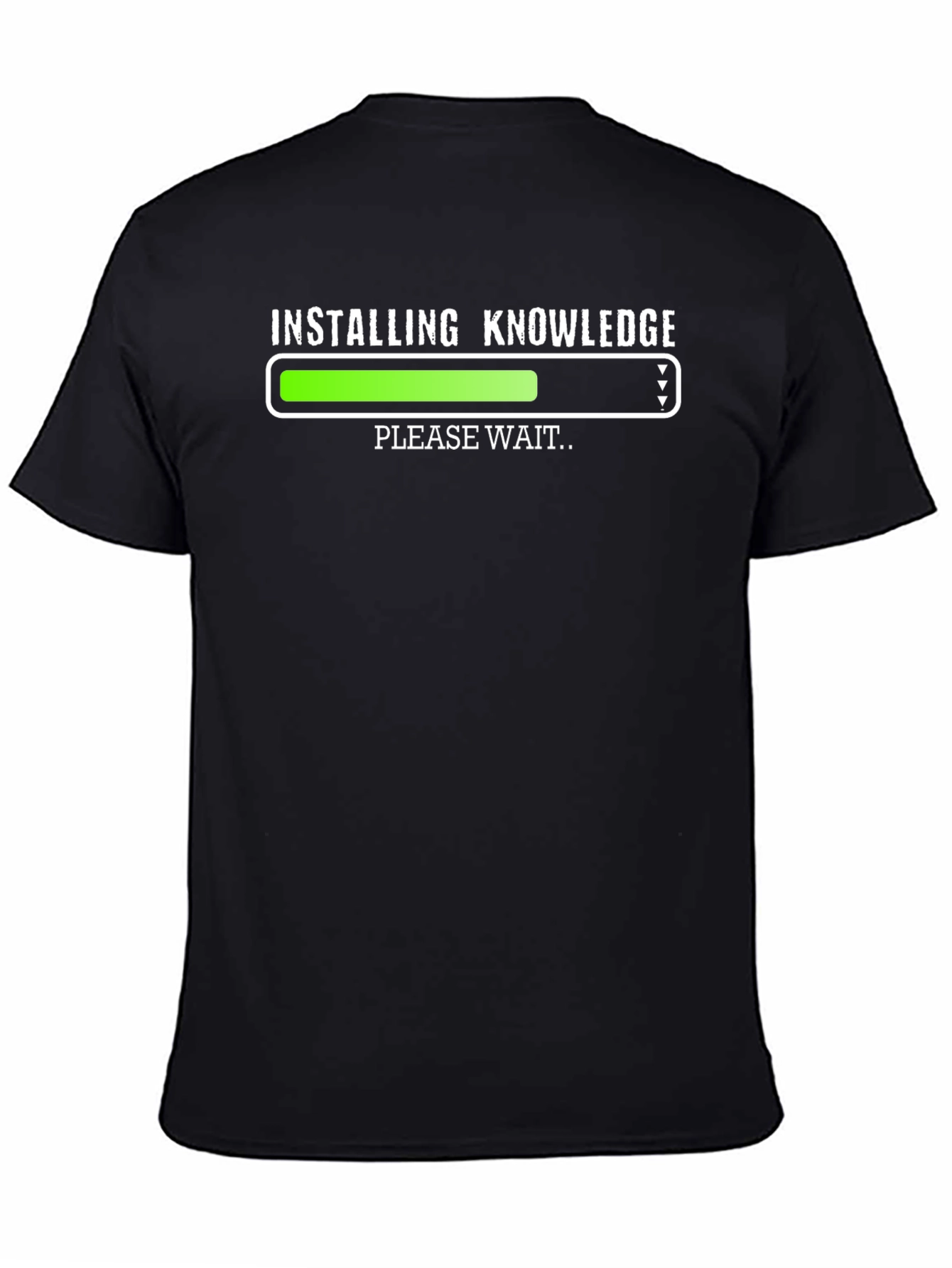 Installing Knowledge T-Shirt - Funny Geek Tee