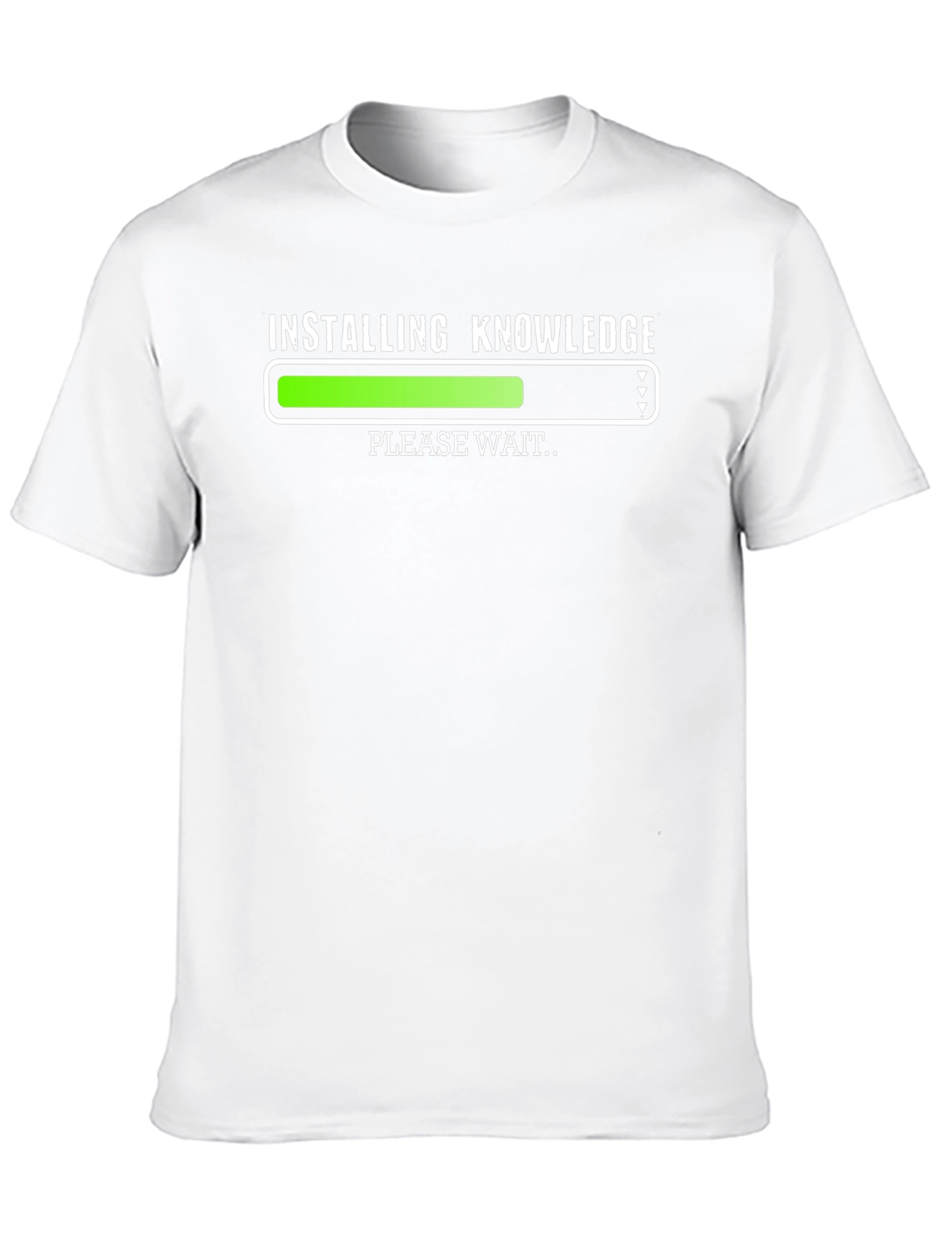 Installing Knowledge T-Shirt - Funny Geek Tee