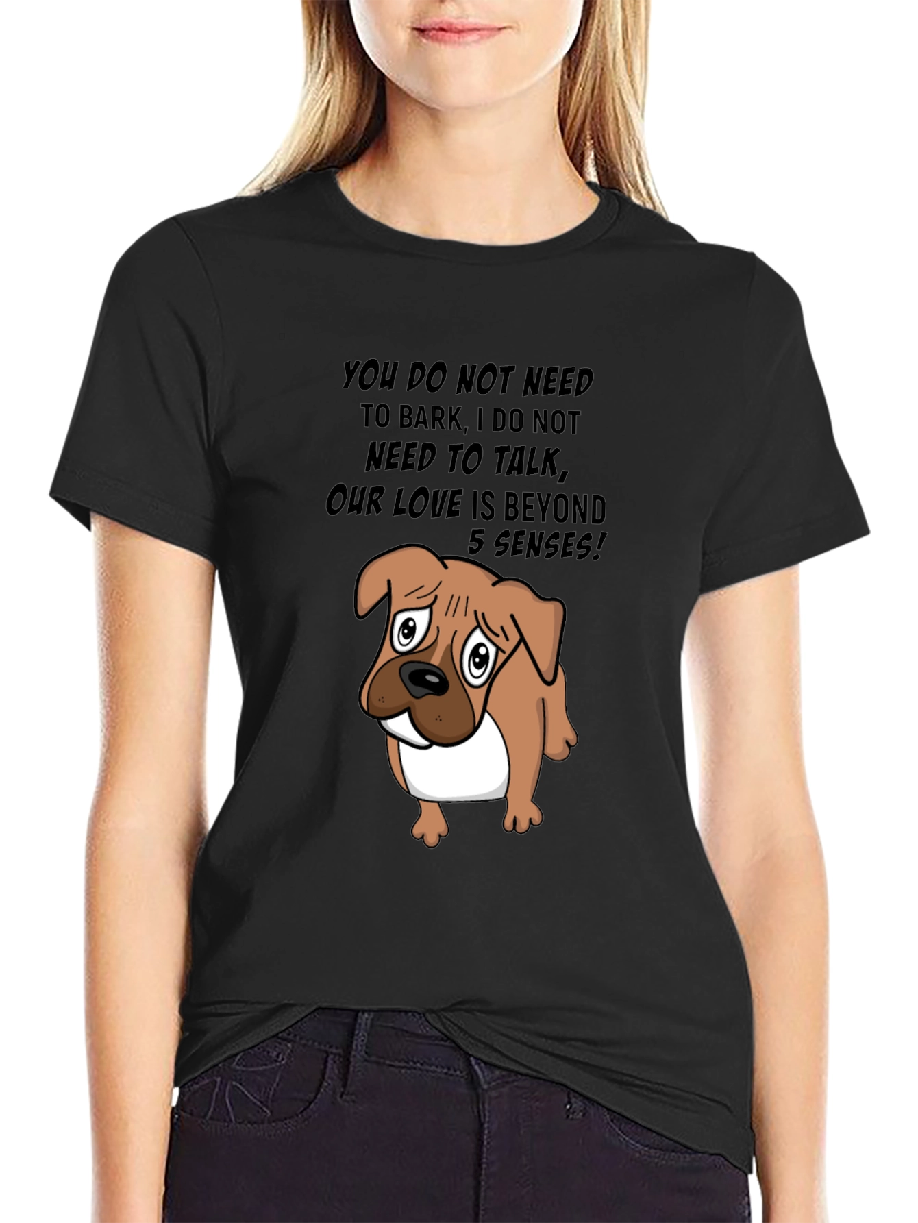 Dog Lover Tee: Beyond 5 Senses