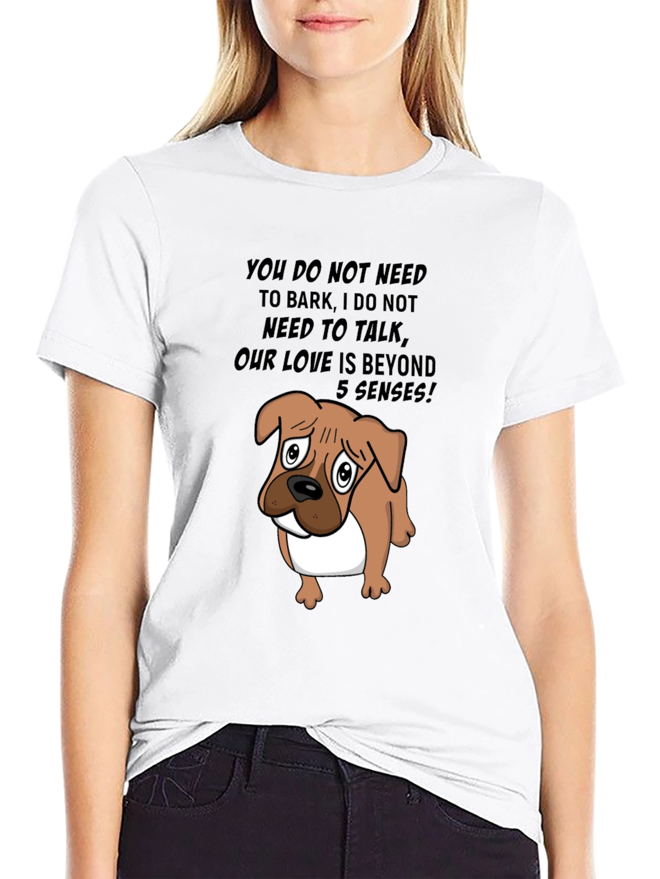 Dog Lover Tee: Beyond 5 Senses