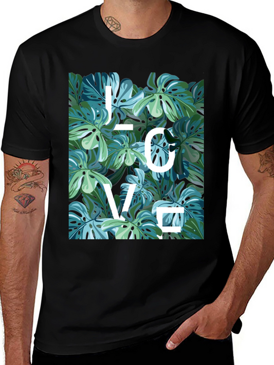 Tropical Leaf Love T-Shirt