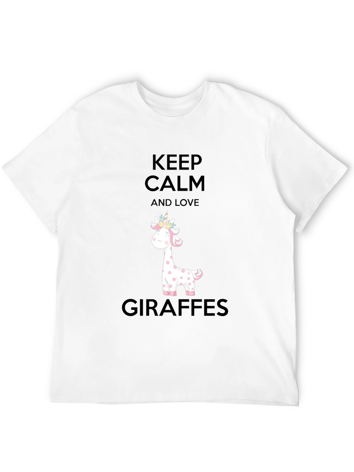 Keep Calm Giraffe Lover Tee