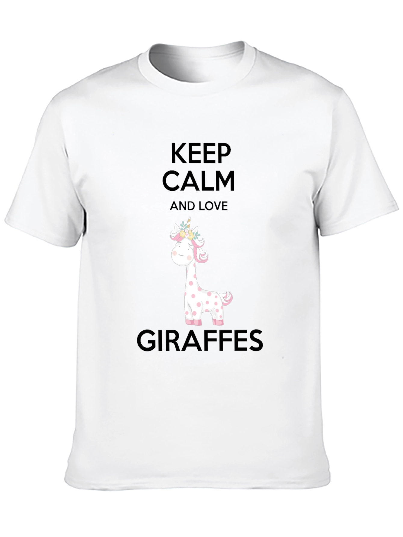 Keep Calm Giraffe Lover Tee
