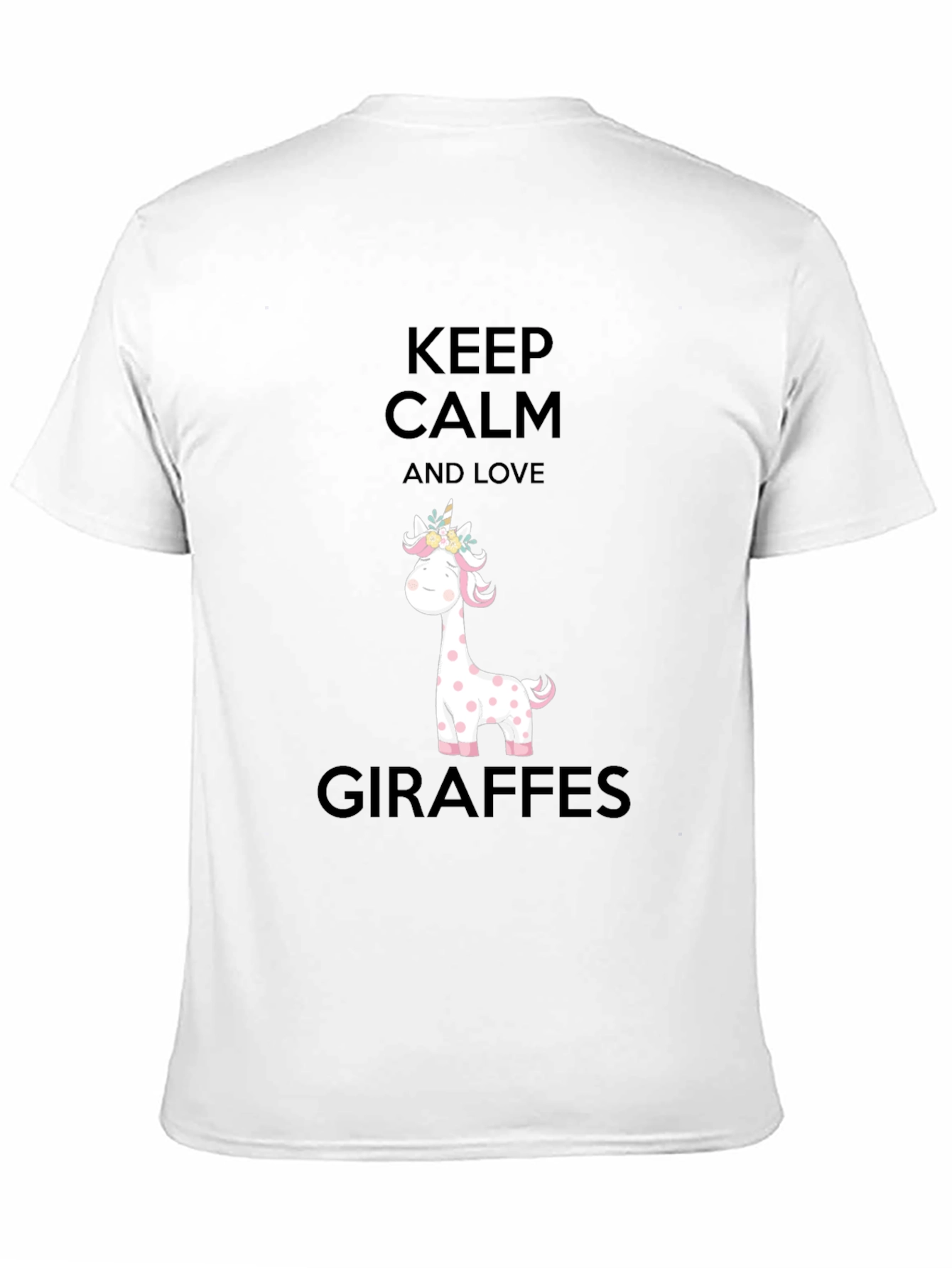 Keep Calm Giraffe Lover Tee