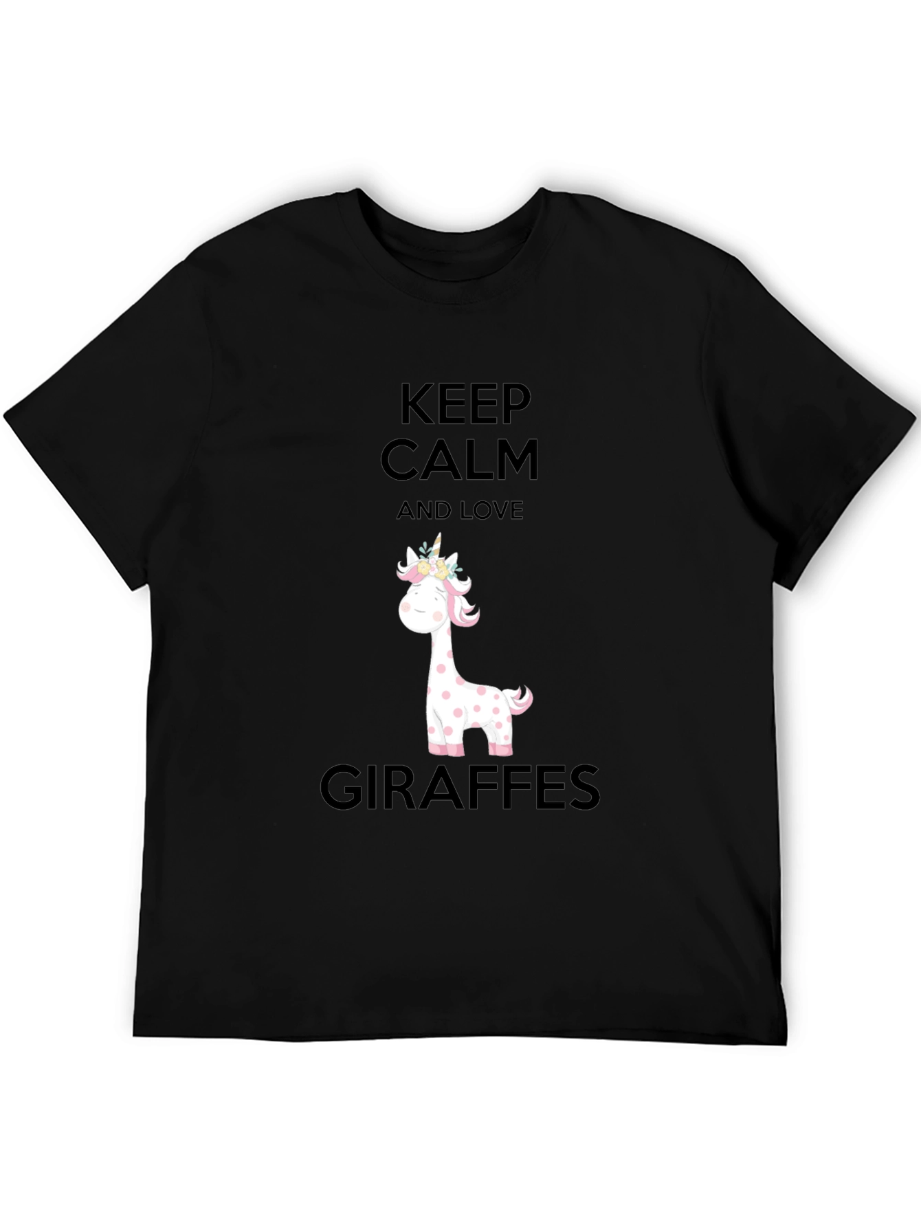 Keep Calm Giraffe Lover Tee