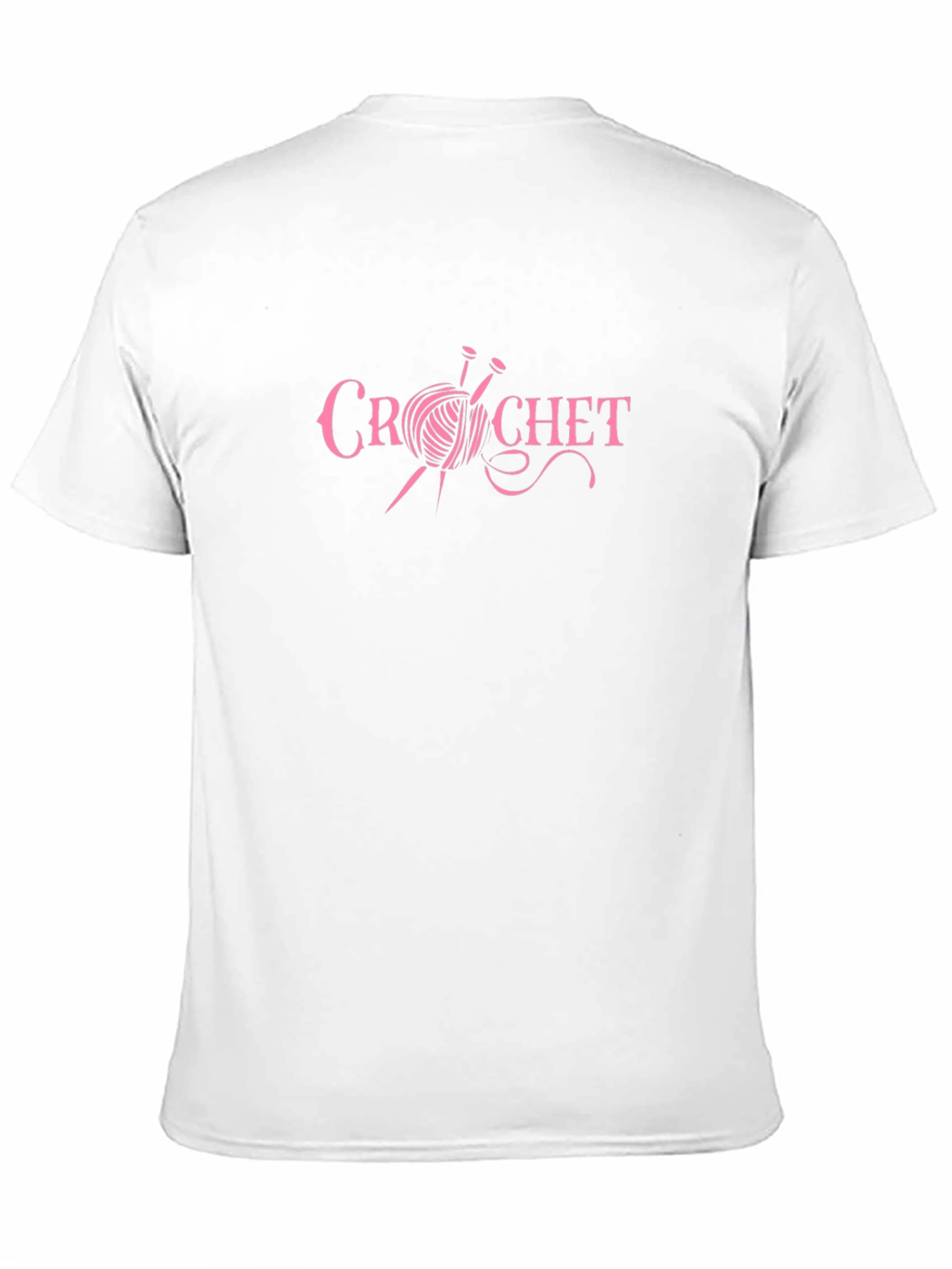 Crochet Graphic Black T-Shirt