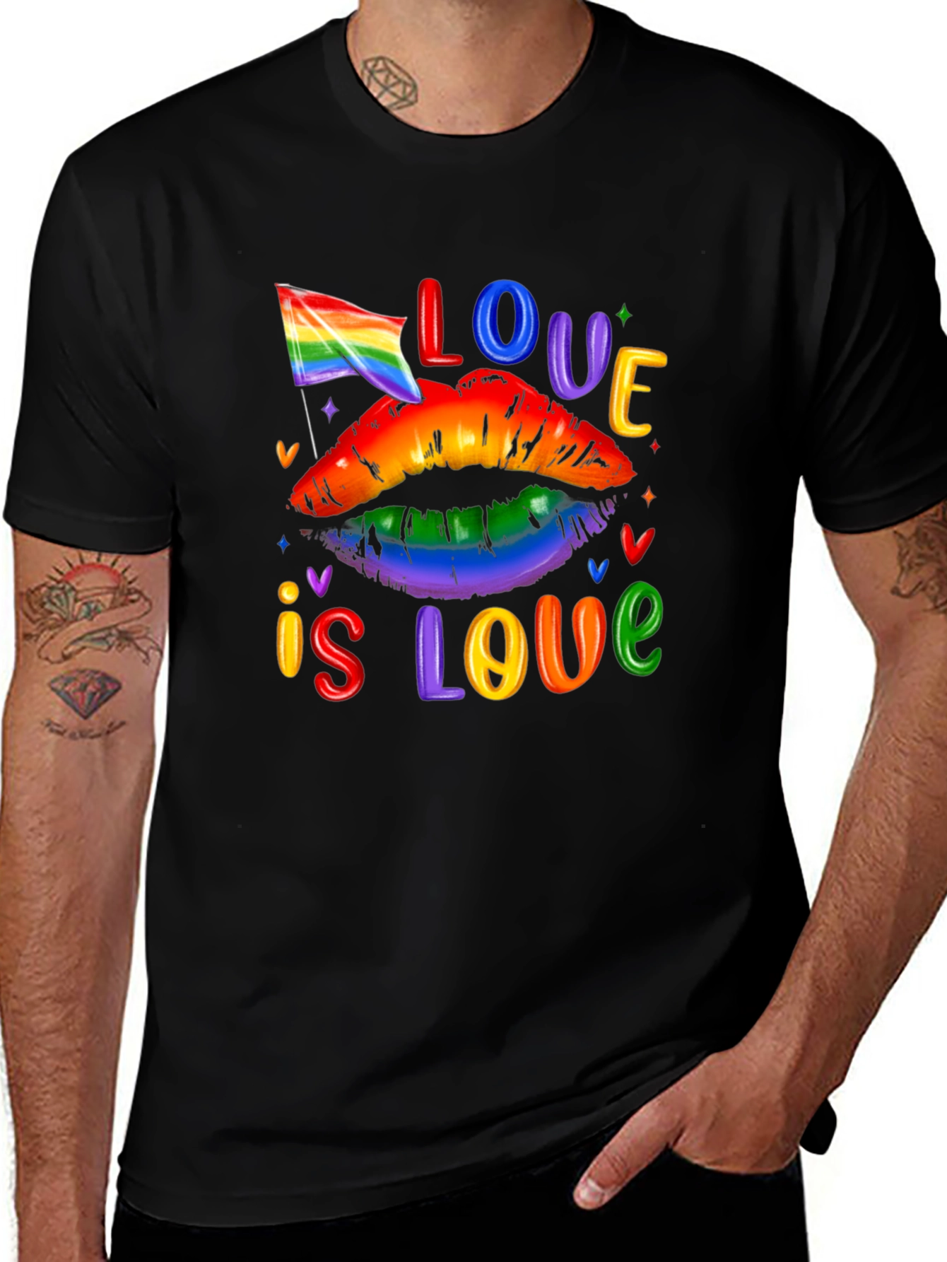 Love Is Love LGBTQ Pride T-Shirt