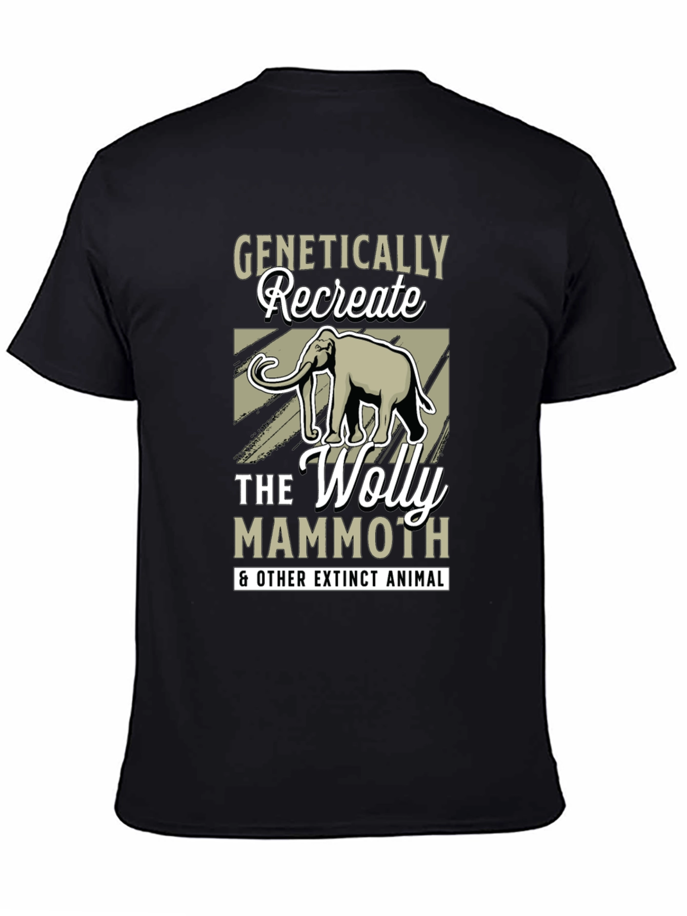 Genetically Recreate Woolly Mammoth Tee