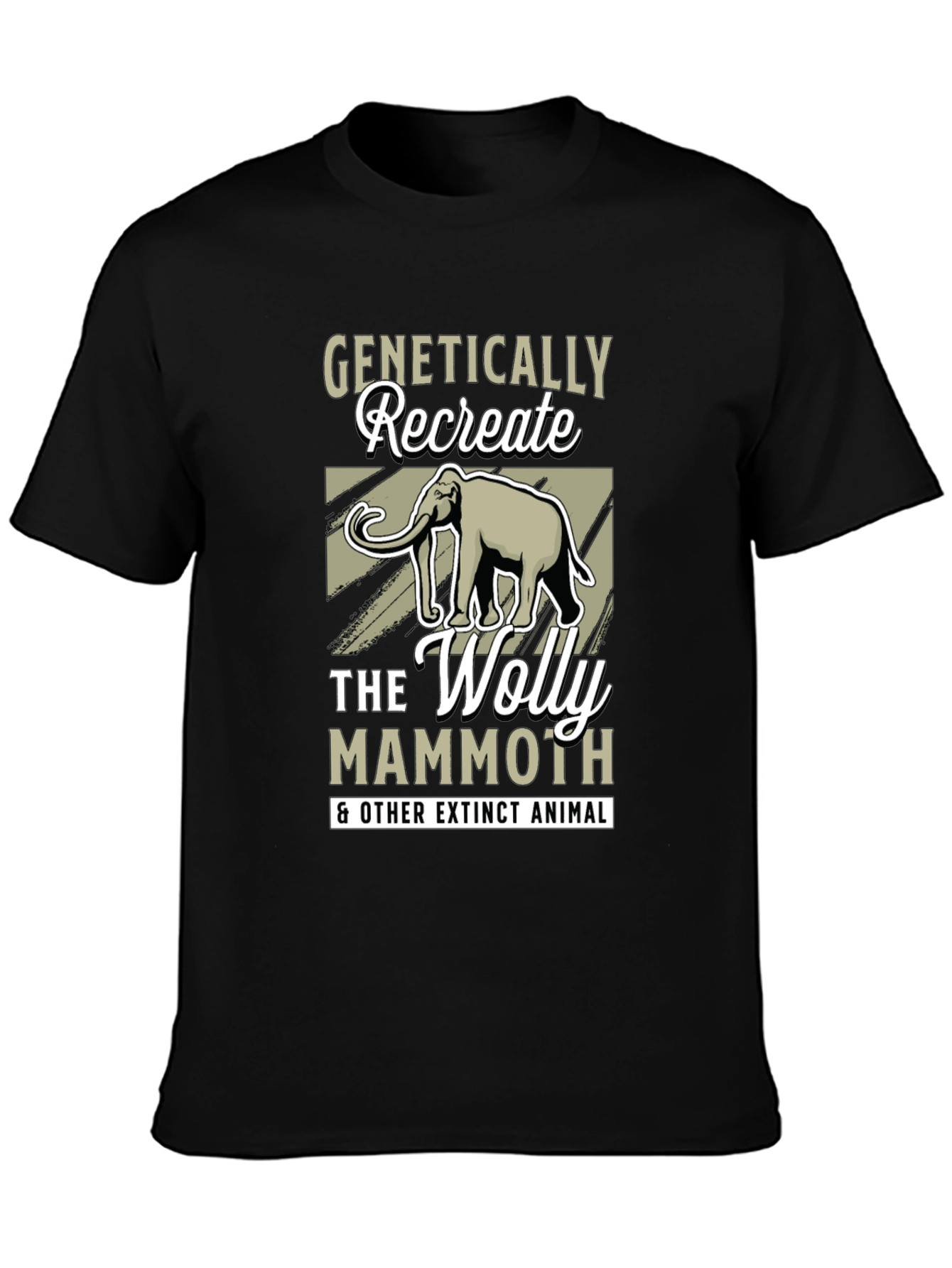 Genetically Recreate Woolly Mammoth Tee