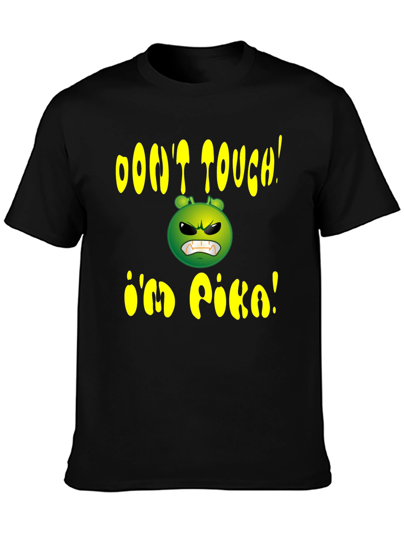 Dont Touch Im Pika Graphic T-Shirt