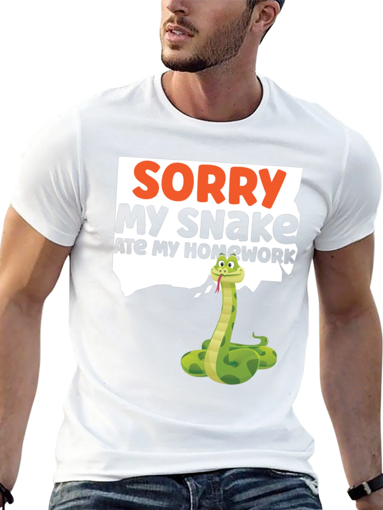 Sorry My Snake Ate My Homework T-Shirt