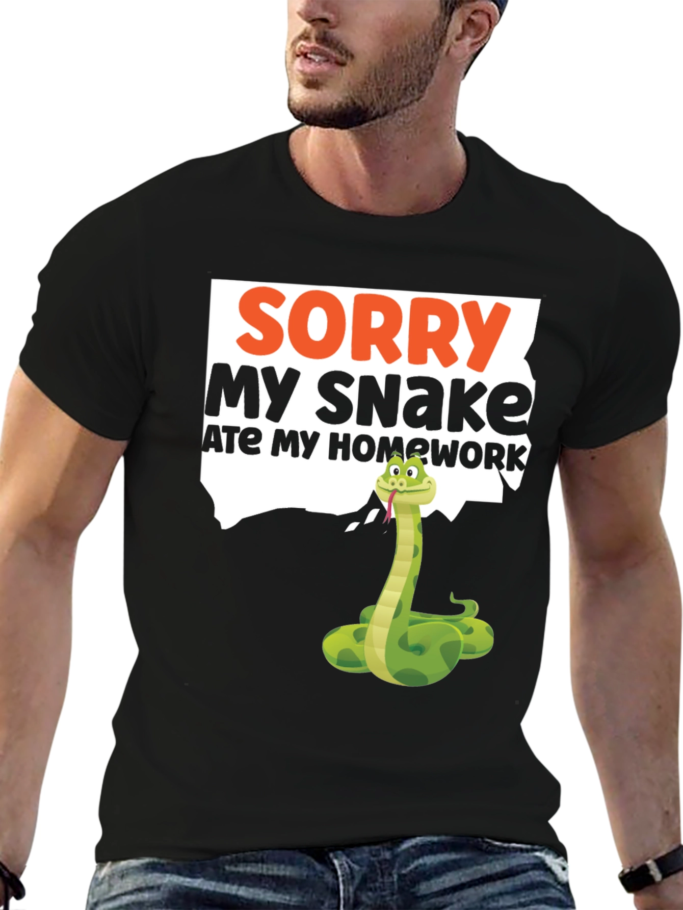 Sorry My Snake Ate My Homework T-Shirt