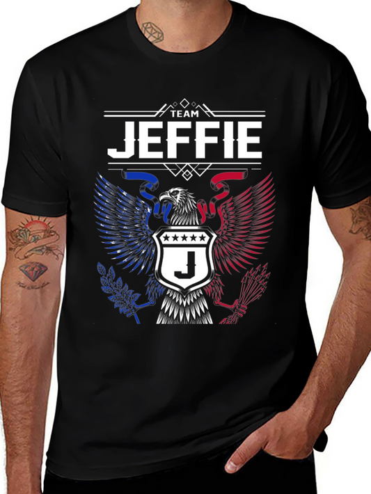 Team Jeffie Eagle Crest T-Shirt