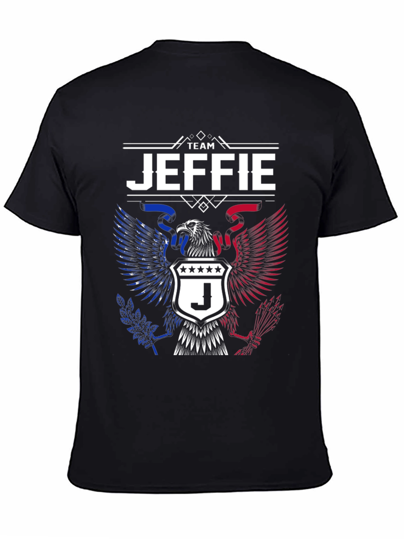 Team Jeffie Eagle Crest T-Shirt