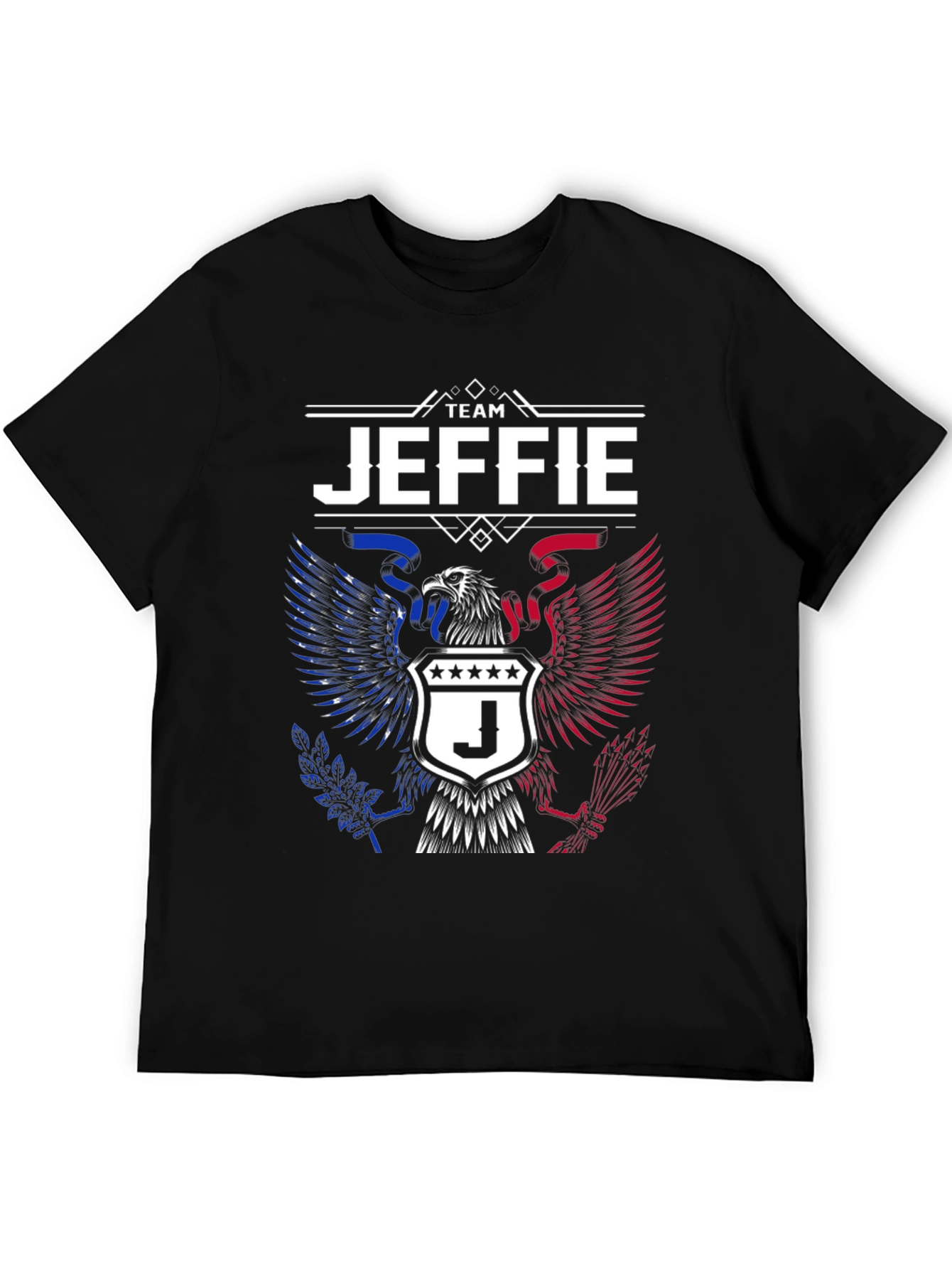 Team Jeffie Eagle Crest T-Shirt