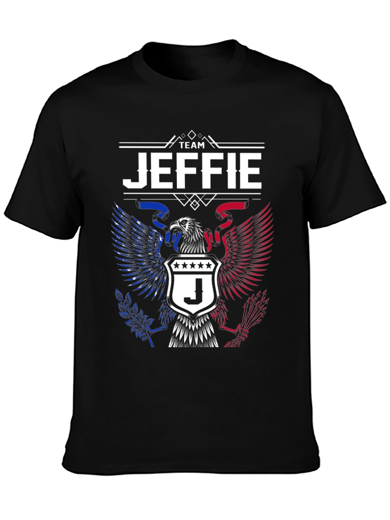 Team Jeffie Eagle Crest T-Shirt