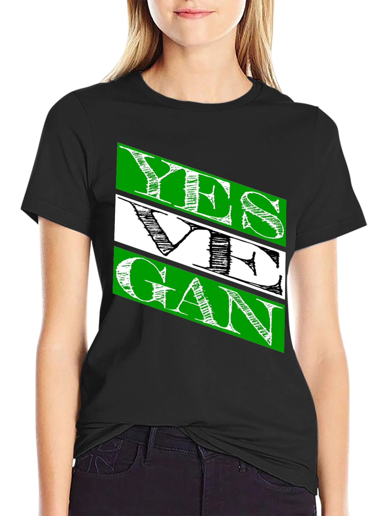 Yes We Gan T-Shirt | Mens Black Cotton Tee