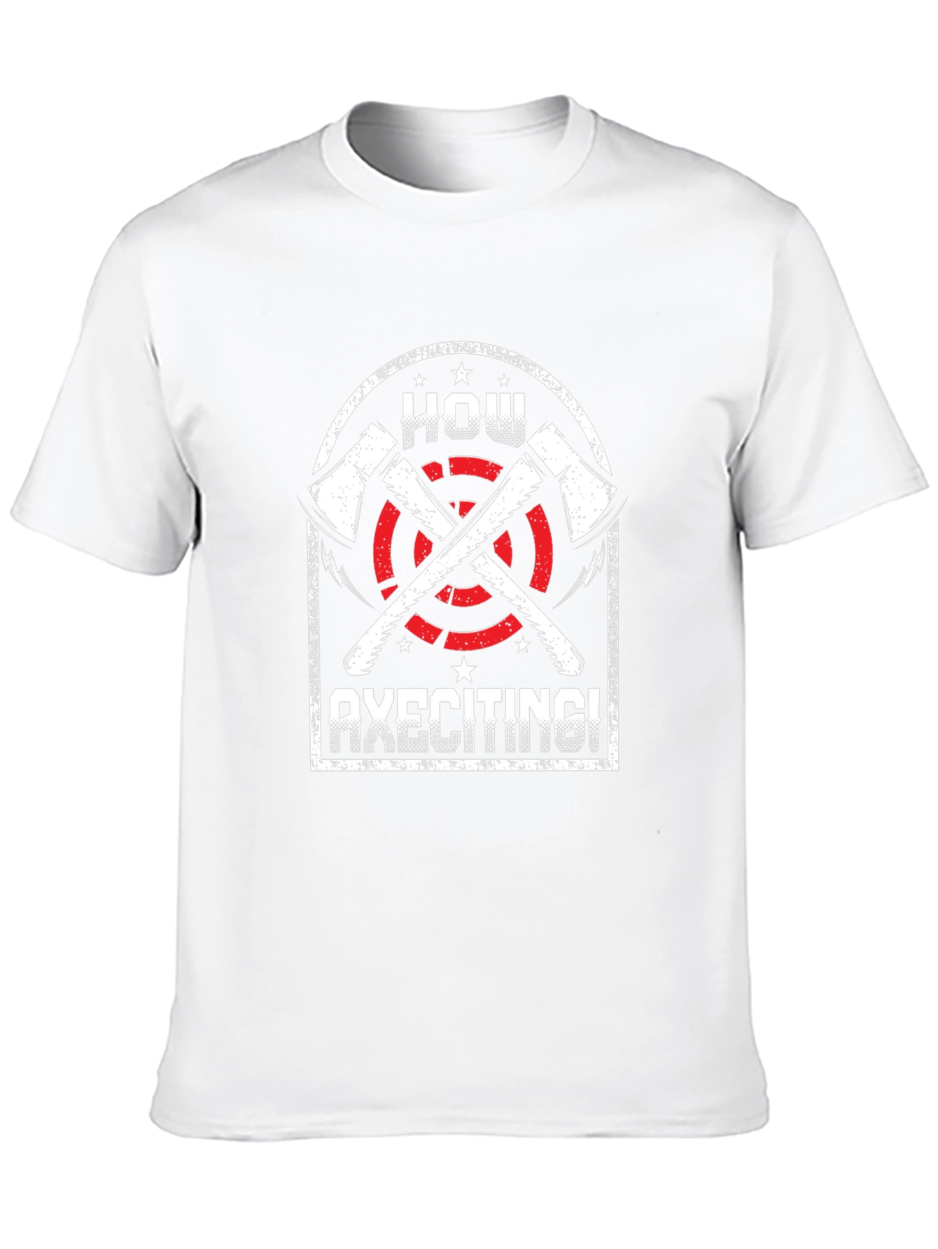 Axe Throwing T-Shirt - How Axeciting! Graphic Tee