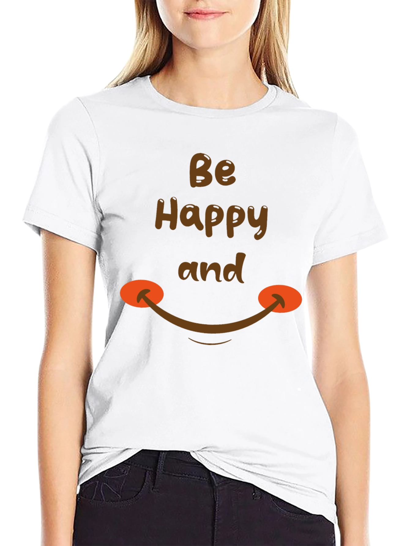 Be Happy Graphic Tee - Unisex Comfort Fit