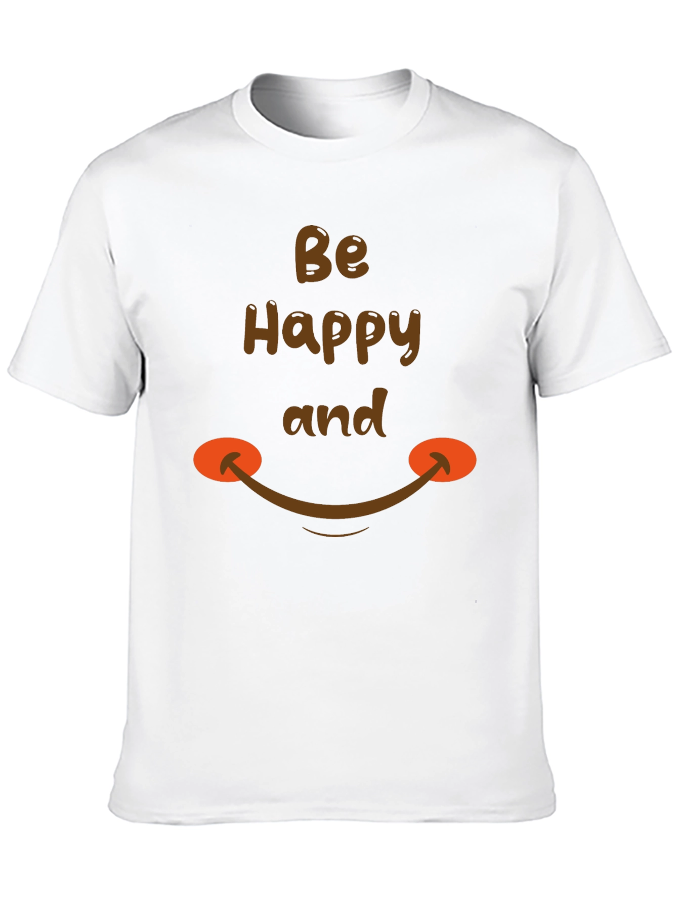 Be Happy Graphic Tee - Unisex Comfort Fit