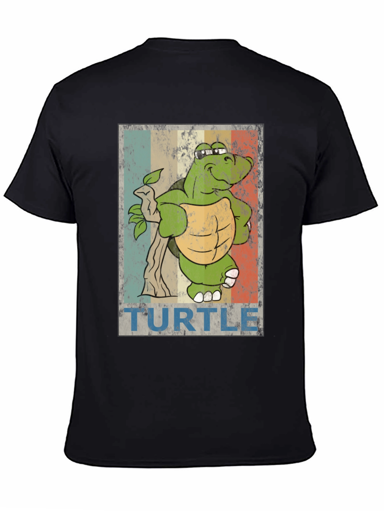 Cool Turtle Graphic T-Shirt